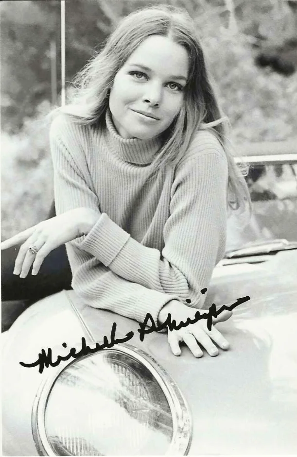 MICHELLE PHILLIPS — SEXY MICHELLE PHILLIPS Hand Signed Autograph 4X6 Photo - Mamas & PAPA