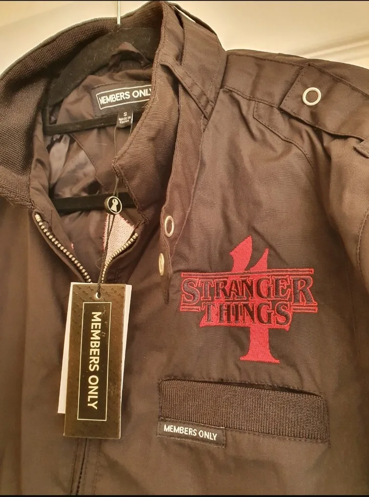 Stranger Things Film Crew Bomber Jacket Small Memorabilia xmas gift Members Only, изображение 3
