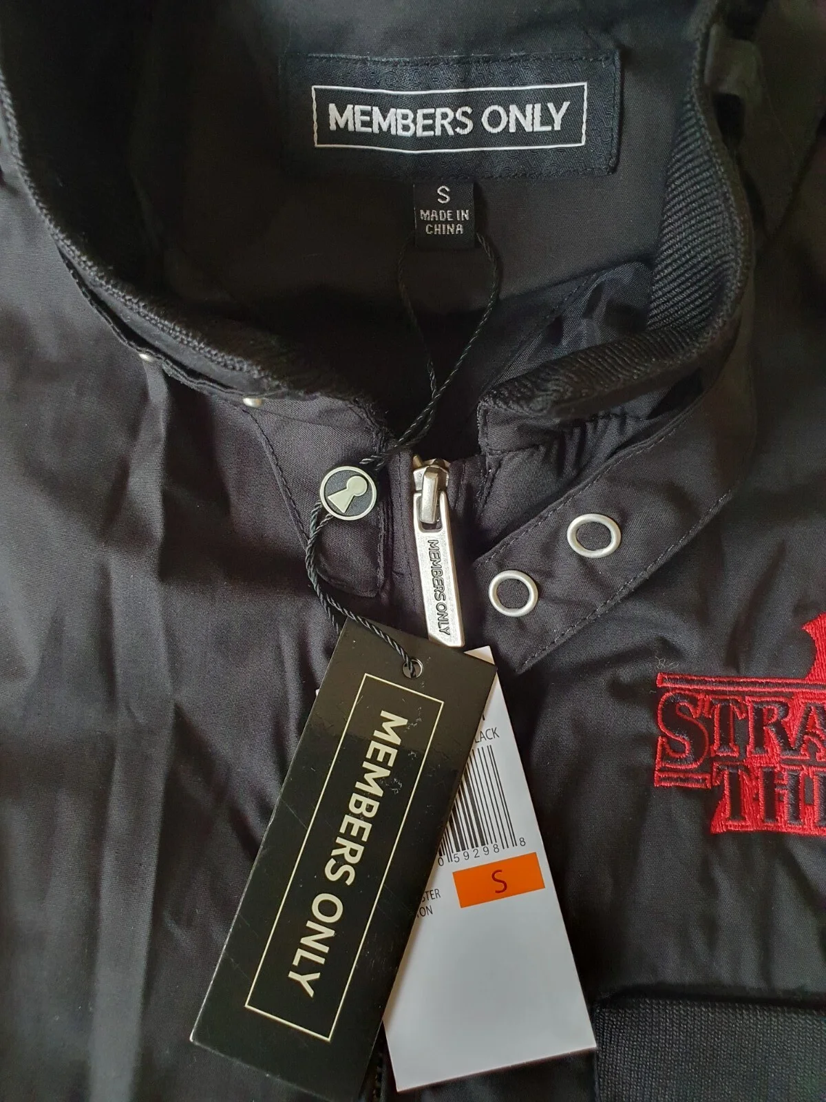 Stranger Things Film Crew Bomber Jacket Small Memorabilia xmas gift Members Only, изображение 4