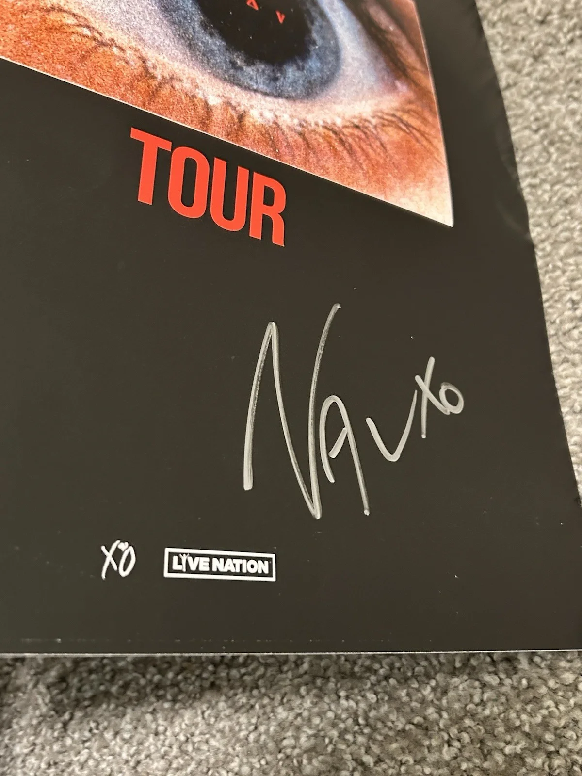 Signed NAV Never Sleep Tour VIP Poster 11x17 Sofaygo The Weeknd XO OMW2 Rexdale, image 2