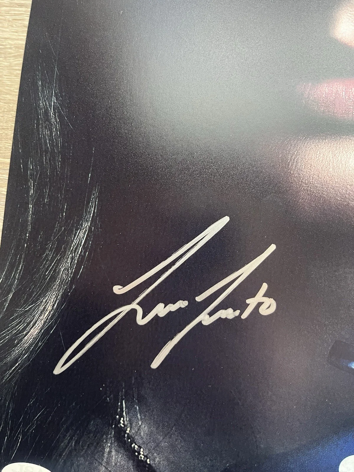 Liana Liberato — Liana Liberato Signed Scream 11x17 Photo JSA COA Ghostface Horror Auto, изображение 4