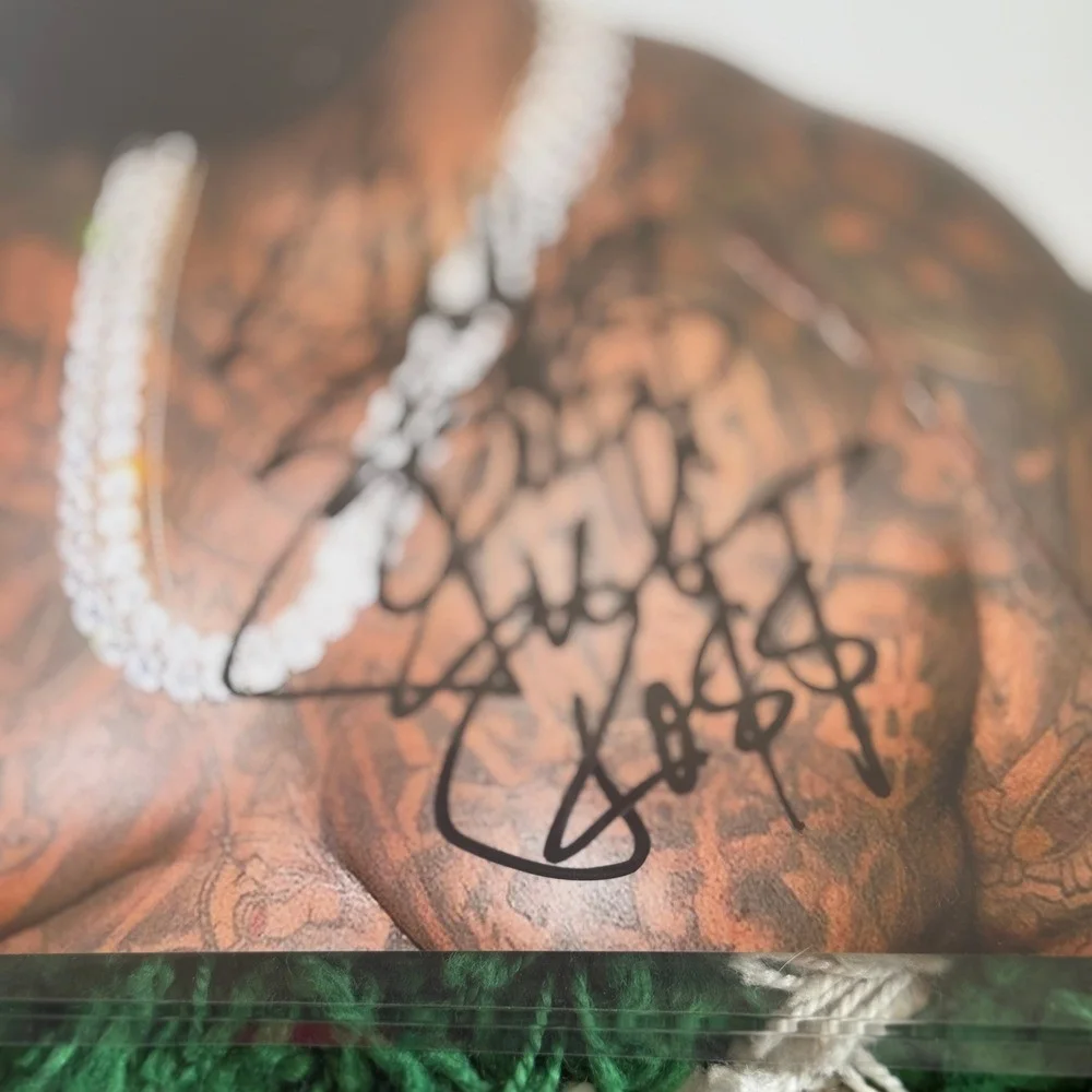 Rick Ross Signed Autographed Photo Shirtless Smoking Authentic Certified COA, изображение 2