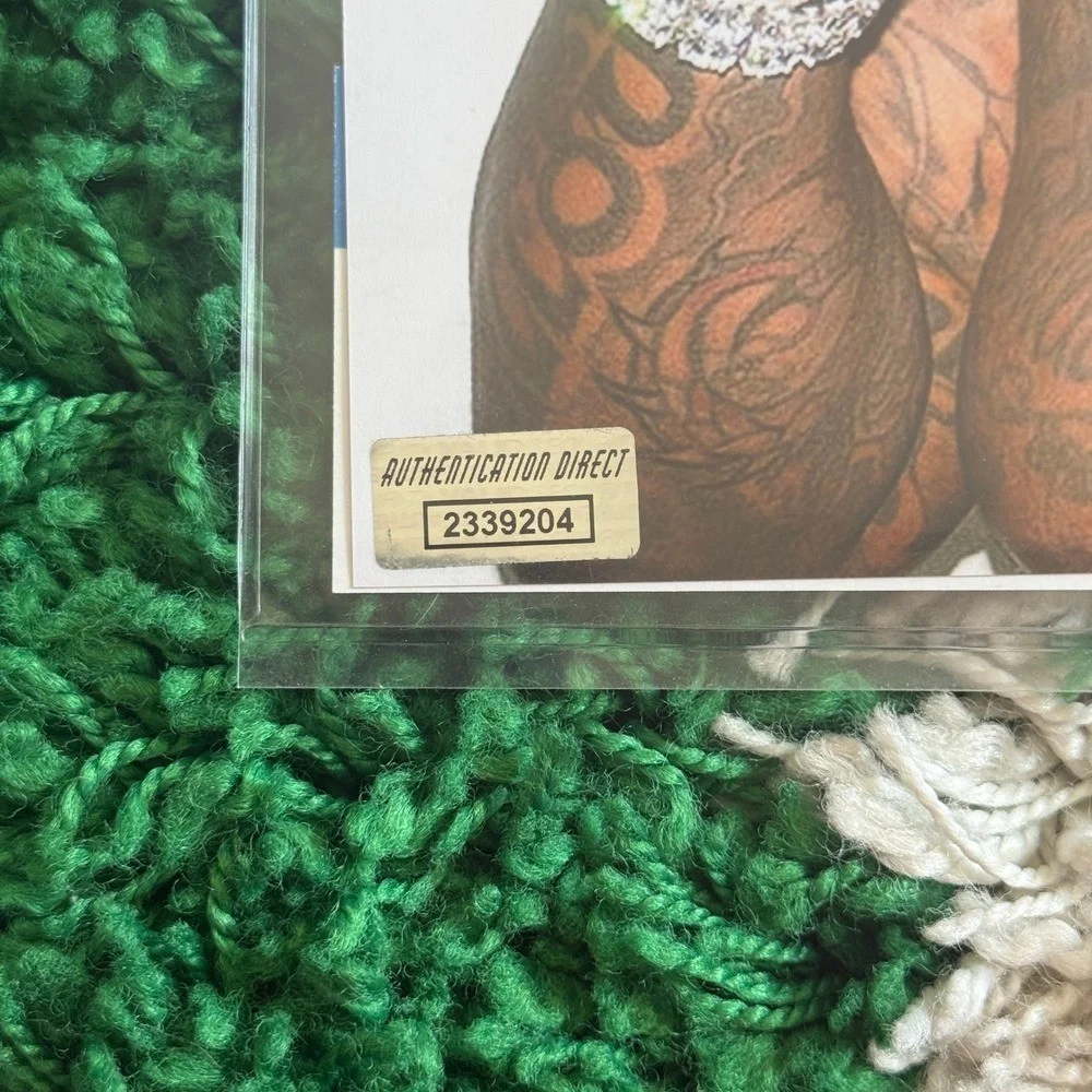 Rick Ross Signed Autographed Photo Shirtless Smoking Authentic Certified COA, изображение 3