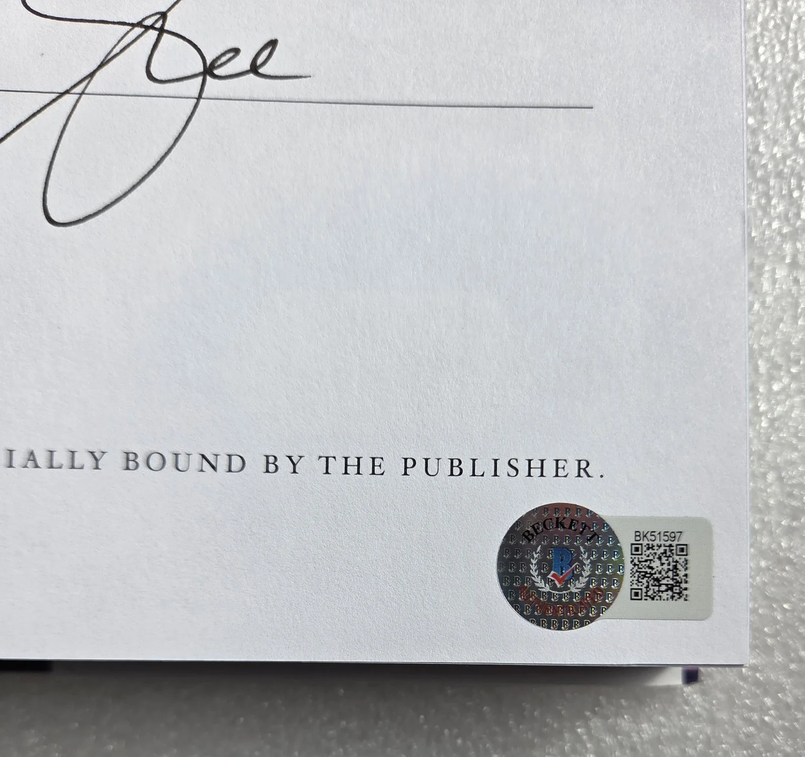 GEDDY LEE SIGNED BOOK BECKETT BAS COA CERTIFIED AUTOGRAPHED RUSH MY EFFIN' LIFE, image 4