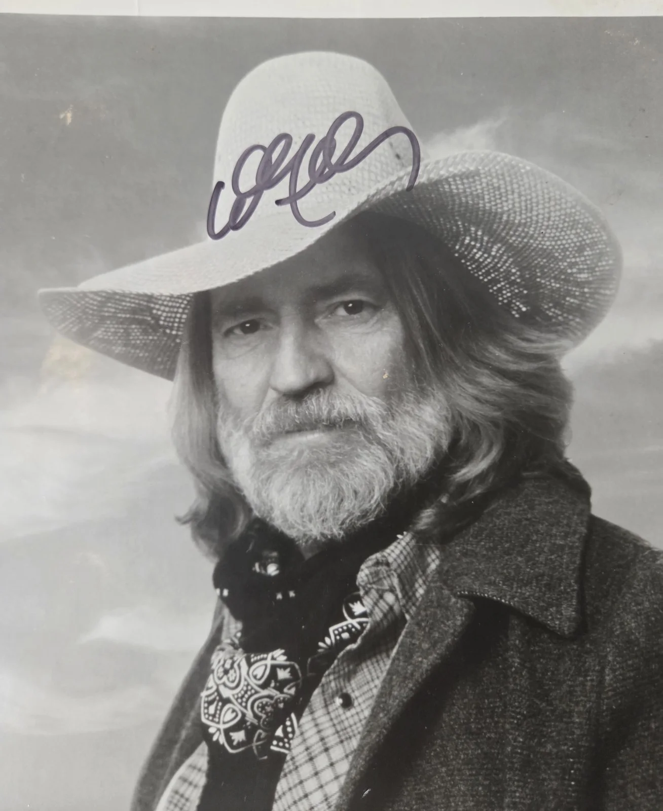WILLIE NELSON SIGNED BECKETT BAS COA 8X10 PROMO PHOTO COUNTRY MUSIC AUTOGRAPHED, изображение 3