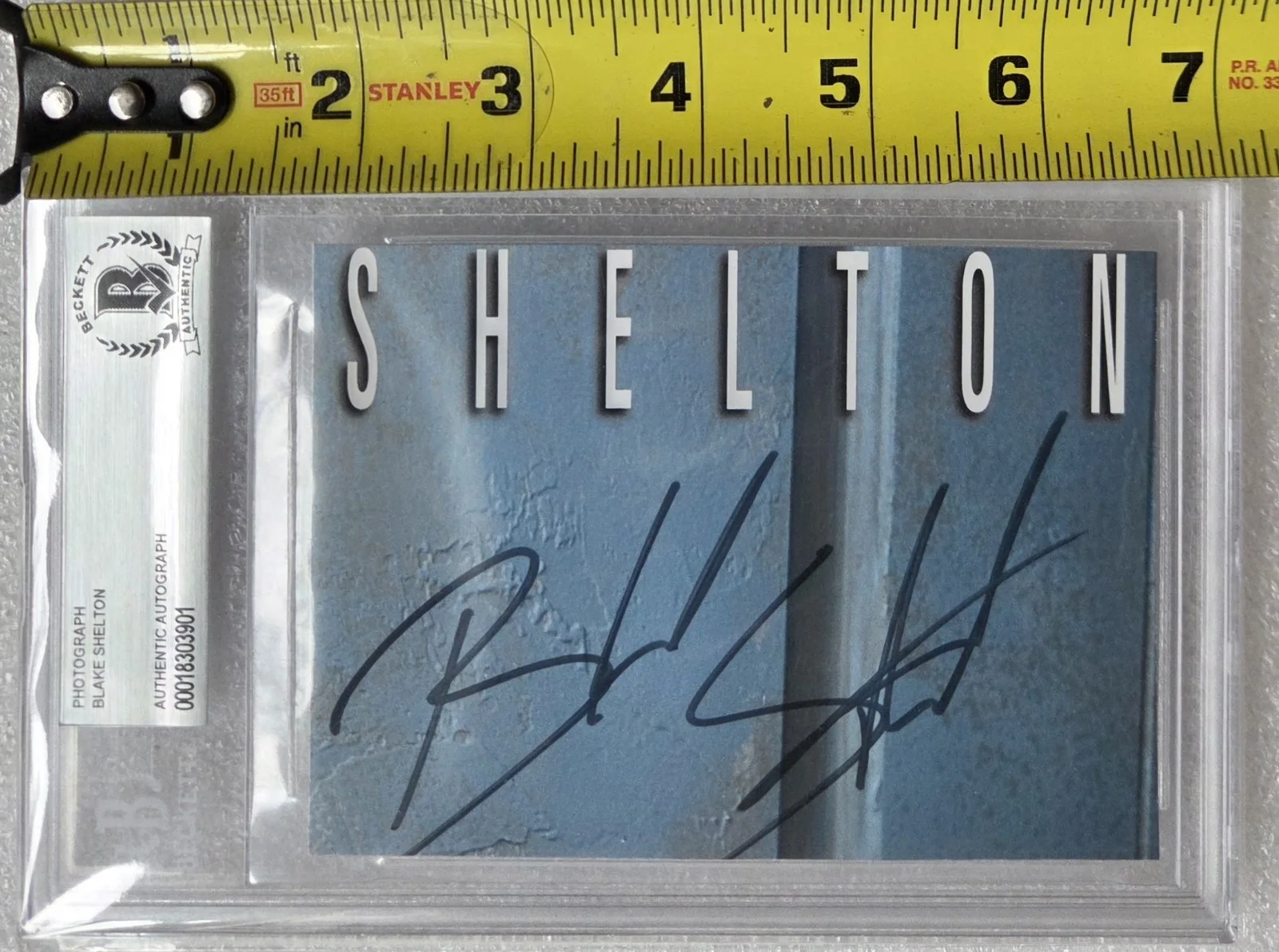 BLAKE SHELTON SIGNED PHOTO BECKETT BAS COA AUTOGRAPHED SLABBED COUNTY MUSIC, изображение 4