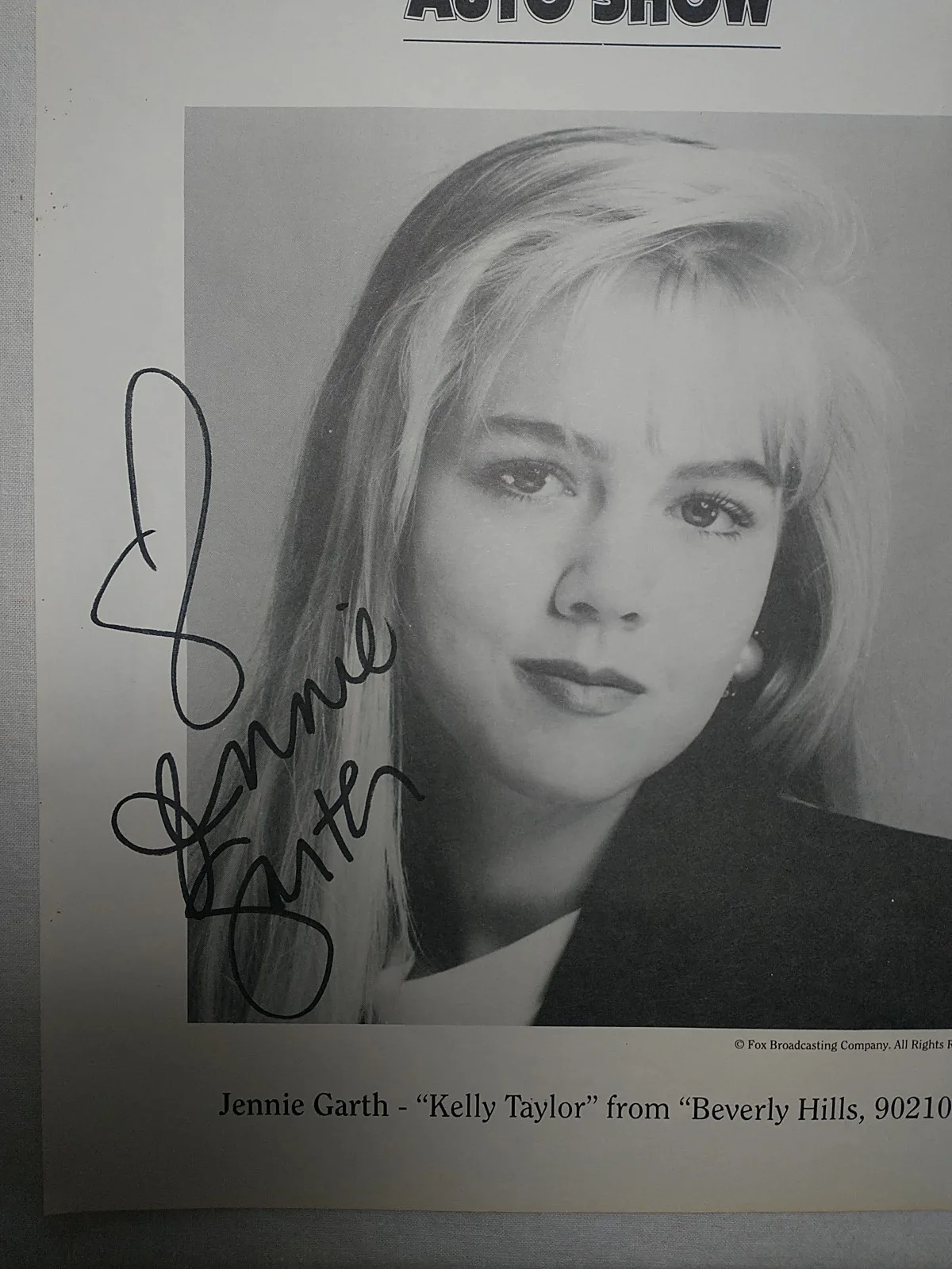 Jennie Garth, Beverly Hills 90210, Authentic Autographed Photo 1992, изображение 4