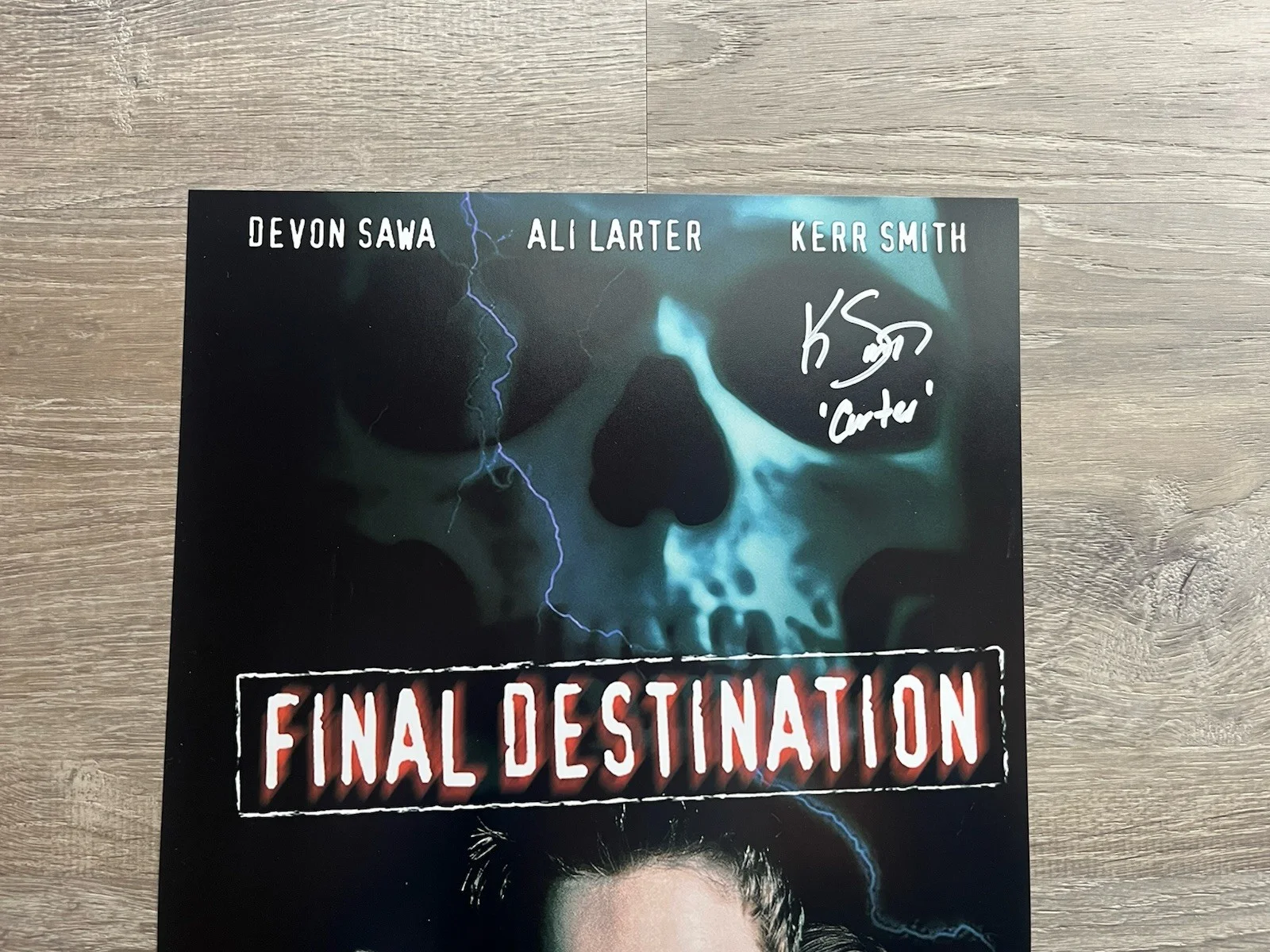 Kerr Smith — Kerr Smith Signed Final Destination 11x17 Photo JSA COA Carter Horror Auto, image 3