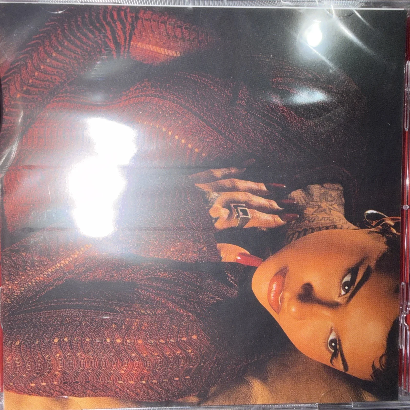 Kehlani CD Album Signed with Booklet Signed Kehlani Gold Marble CD, image 2