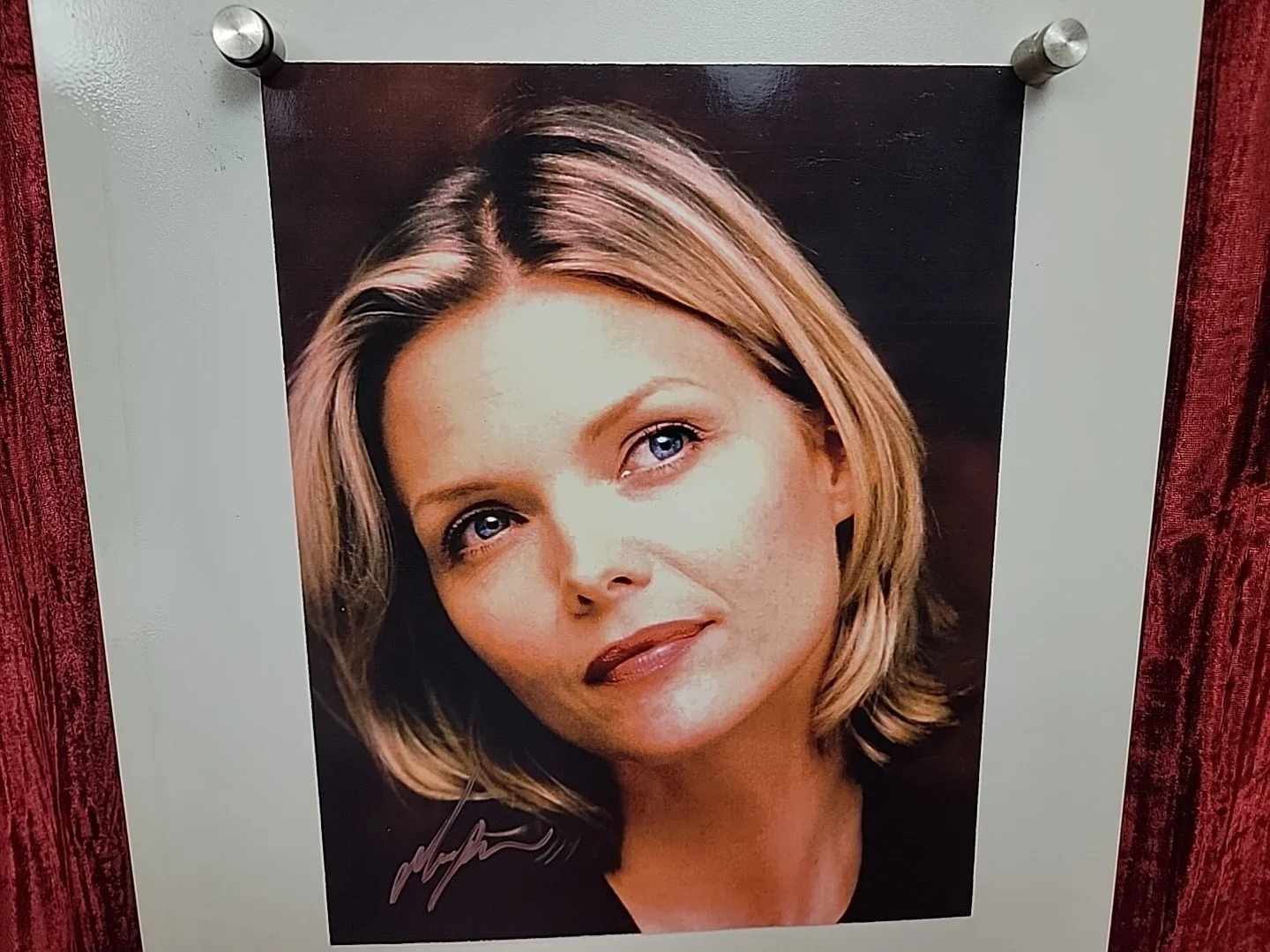 Michelle Pfeiffer INDEX PHOTO PICTURE Autograph Auto singed MOVIE STAR, изображение 5