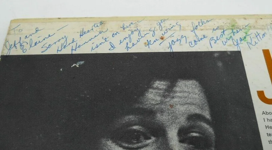 ST LOUIS GASLIGHT SQUARE Autographed LP Albums FREE SHIPPING! Jean Kittrell, изображение 4