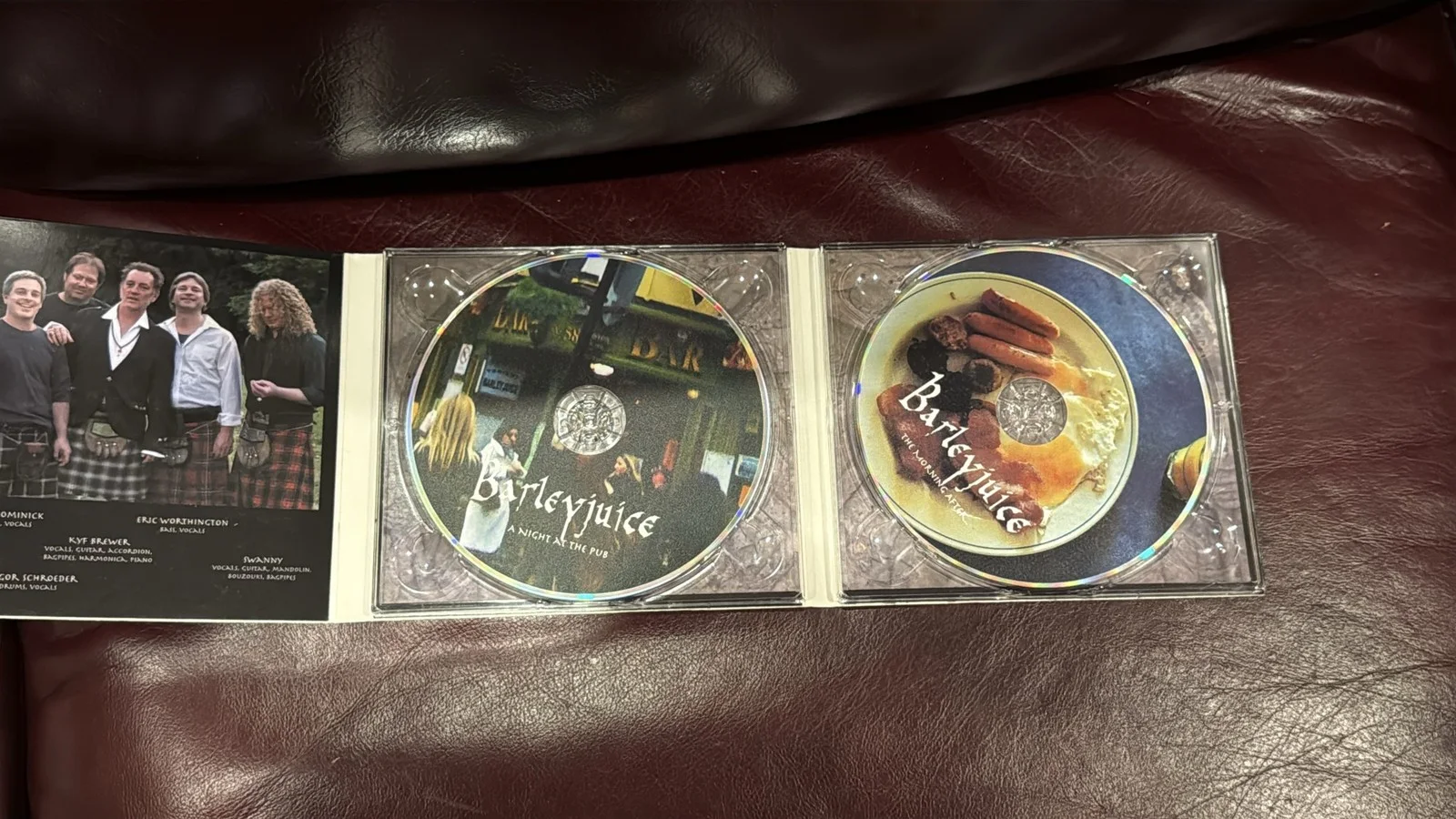 Barleyjuice Band — Barleyjuice Irish Collection CD Autographed Signed 2 CD Set, image 2