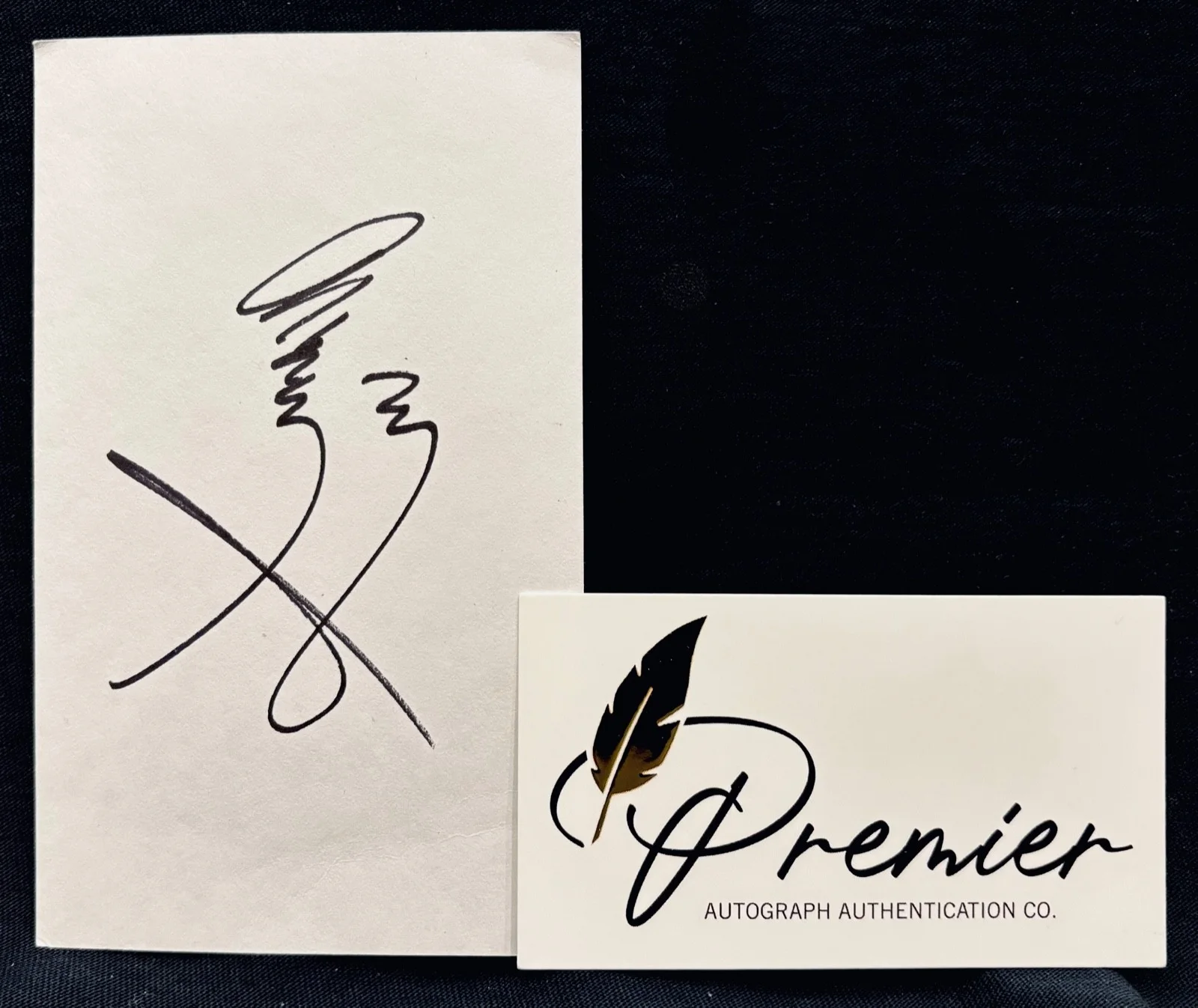 LED ZEPPELIN~JIMMY PAGE Signed & Matted Signature Cut & LP Display w/COA~Mint, изображение 3