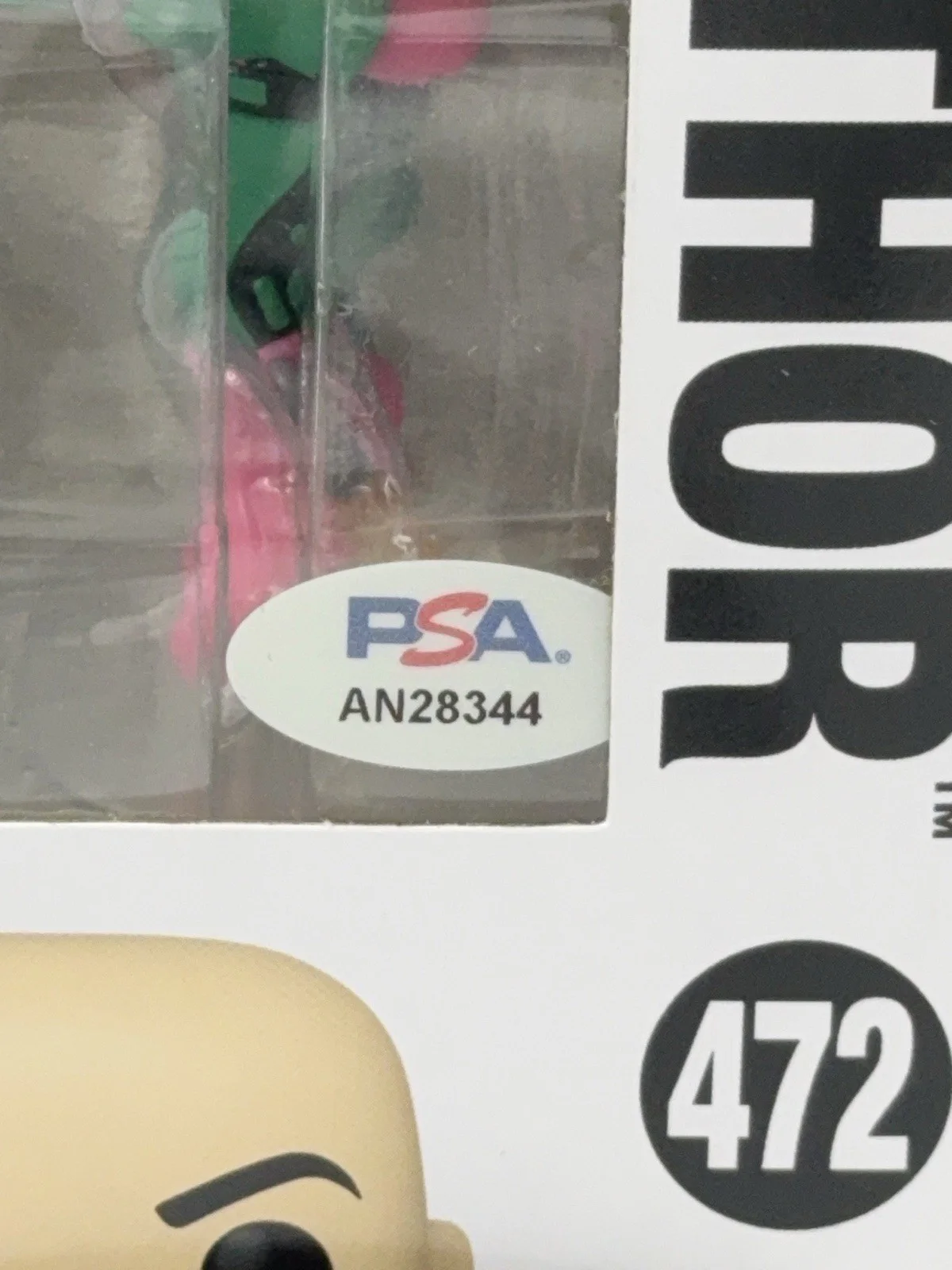 Jesse Eisenberg — Jesse Eisenberg Lex Luthor Signed #472 Funko Pop PSA #AN28344 Funko Exclusive, image 4