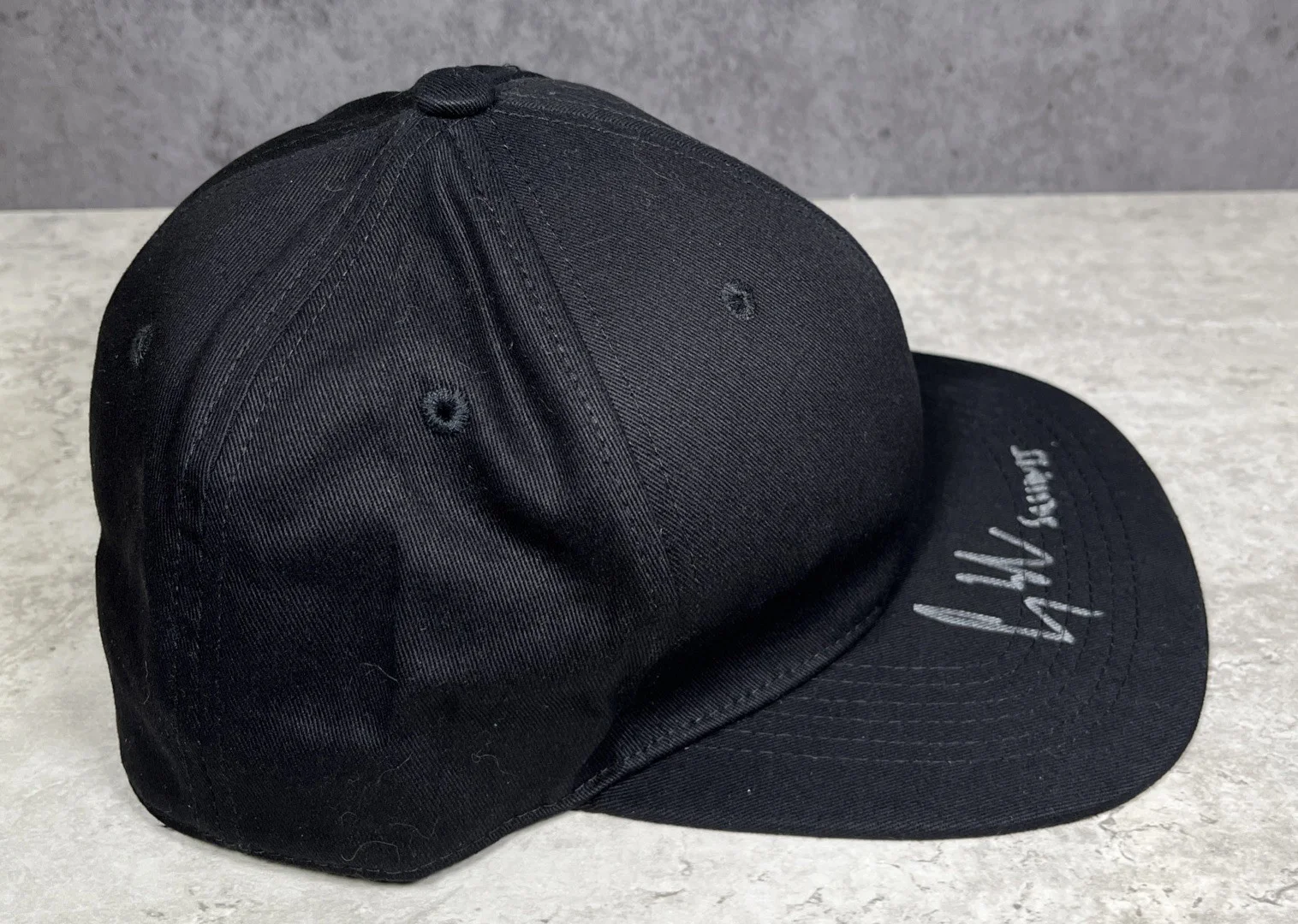 Chauncey Leopardi Signed Squints Cap The Sandlot Beckett COA, image 5