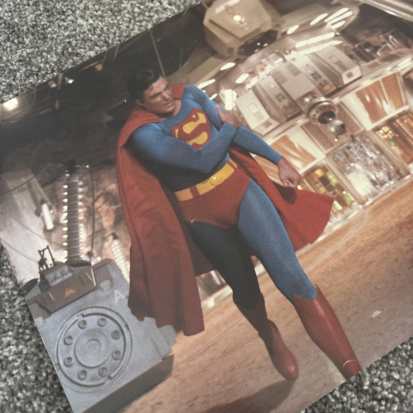 Origional 1983- Superman 3 Lobby Card. Printed In England. Christopher reeve., изображение 4