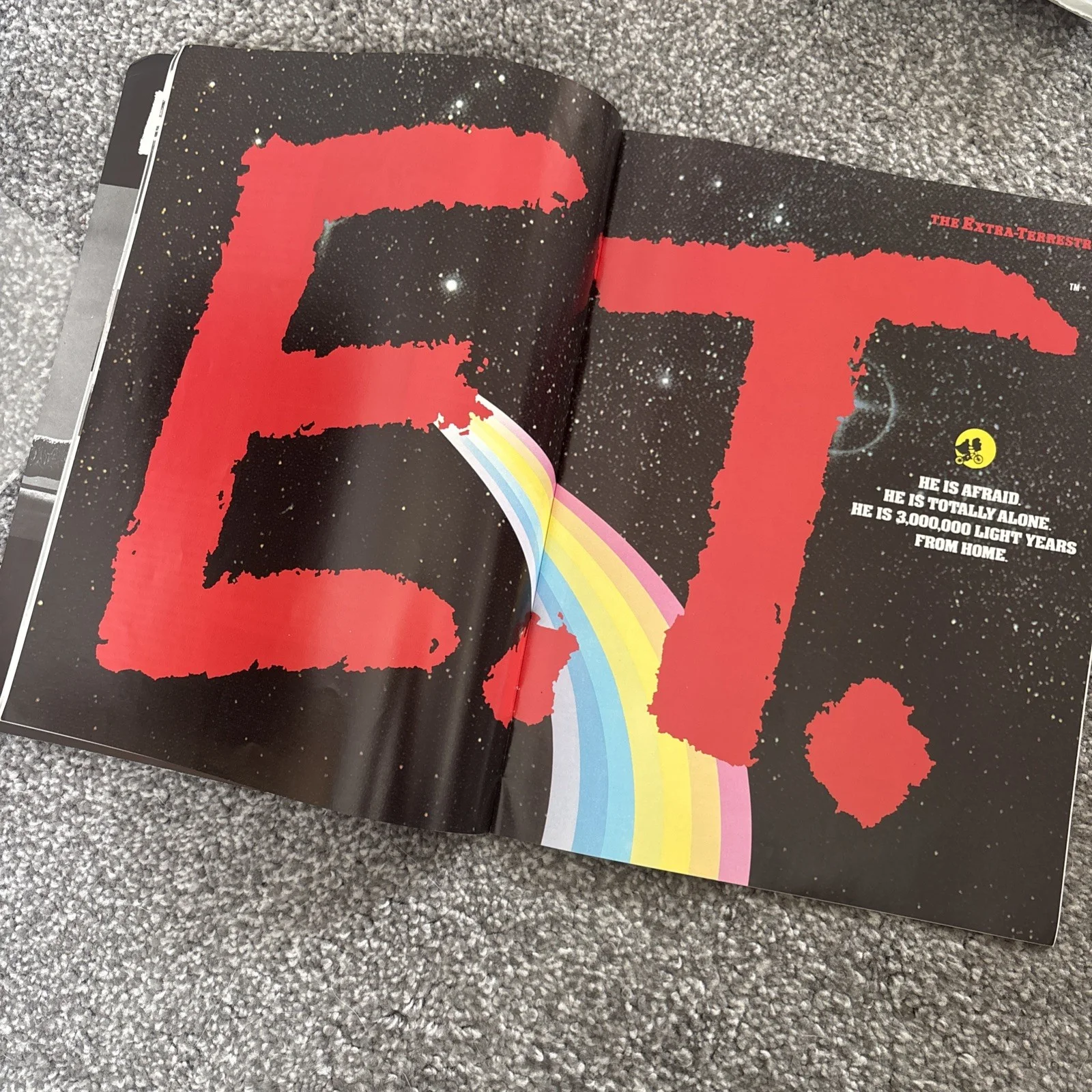 E.T. The Extra Terestrial Original Film Brochure Steven Spielberg 1982, image 5
