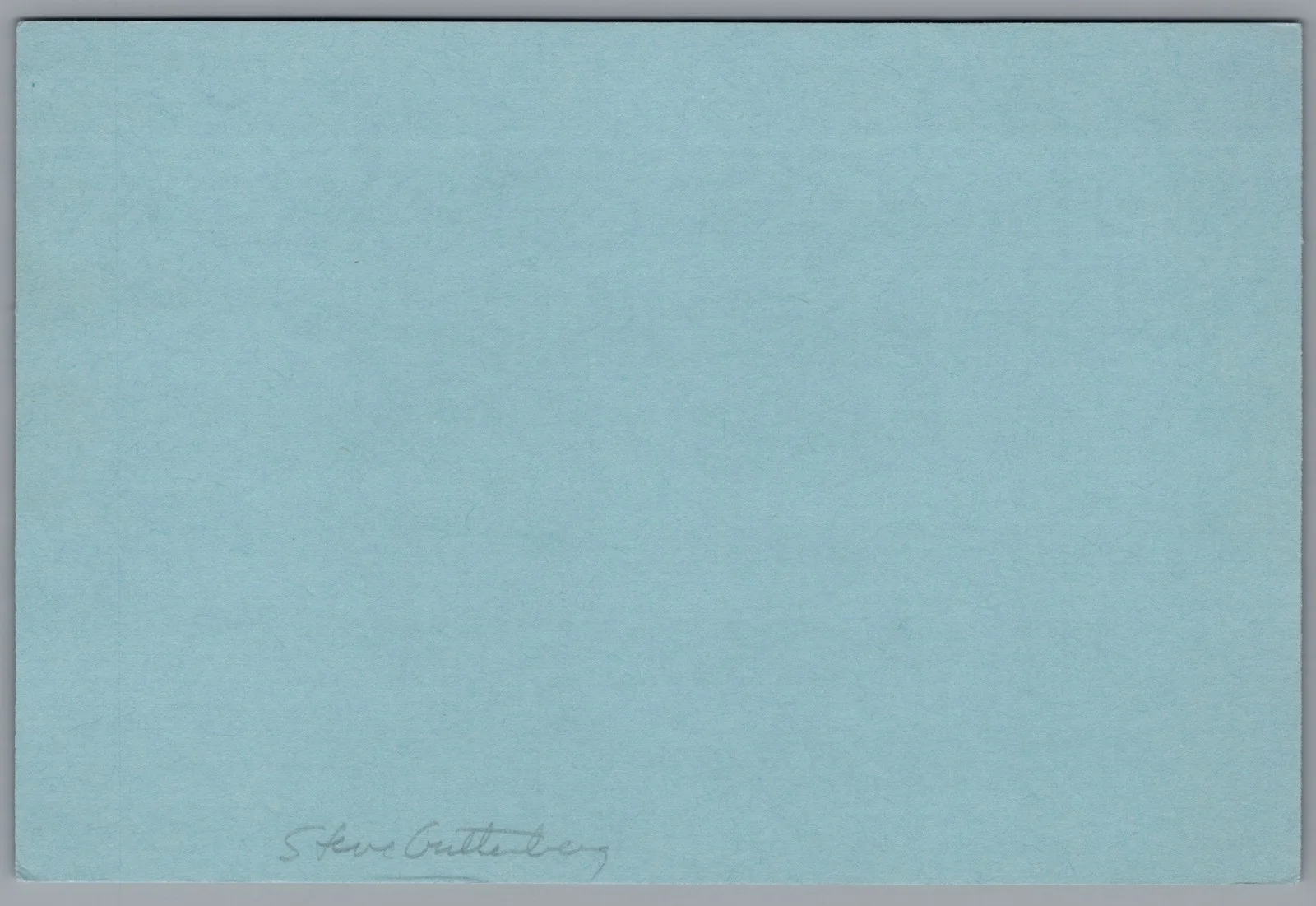 Steve Guttenberg — Steve Guttenberg Signed 4x6 Index Card Police Academy Autographed, image 2