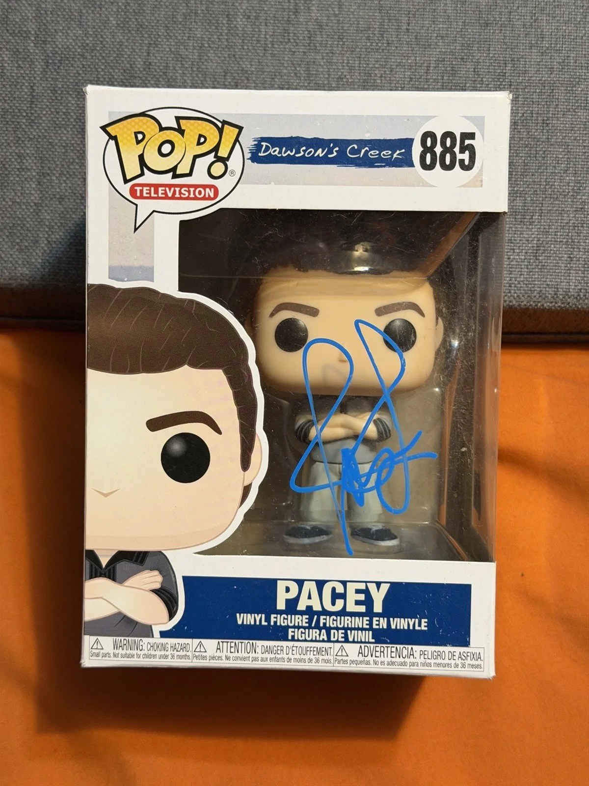 Joshua Jackson — Joshua Jackson Signed Pacey Funko Pop Dawson's Creek Autograph Beckett COA