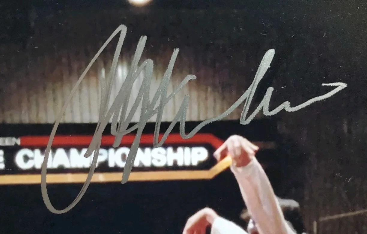 Ralph Macchio — NICE Ralph Macchio Autographed 11x14 Photo "Karate Kid" BAS COA Signed, image 2