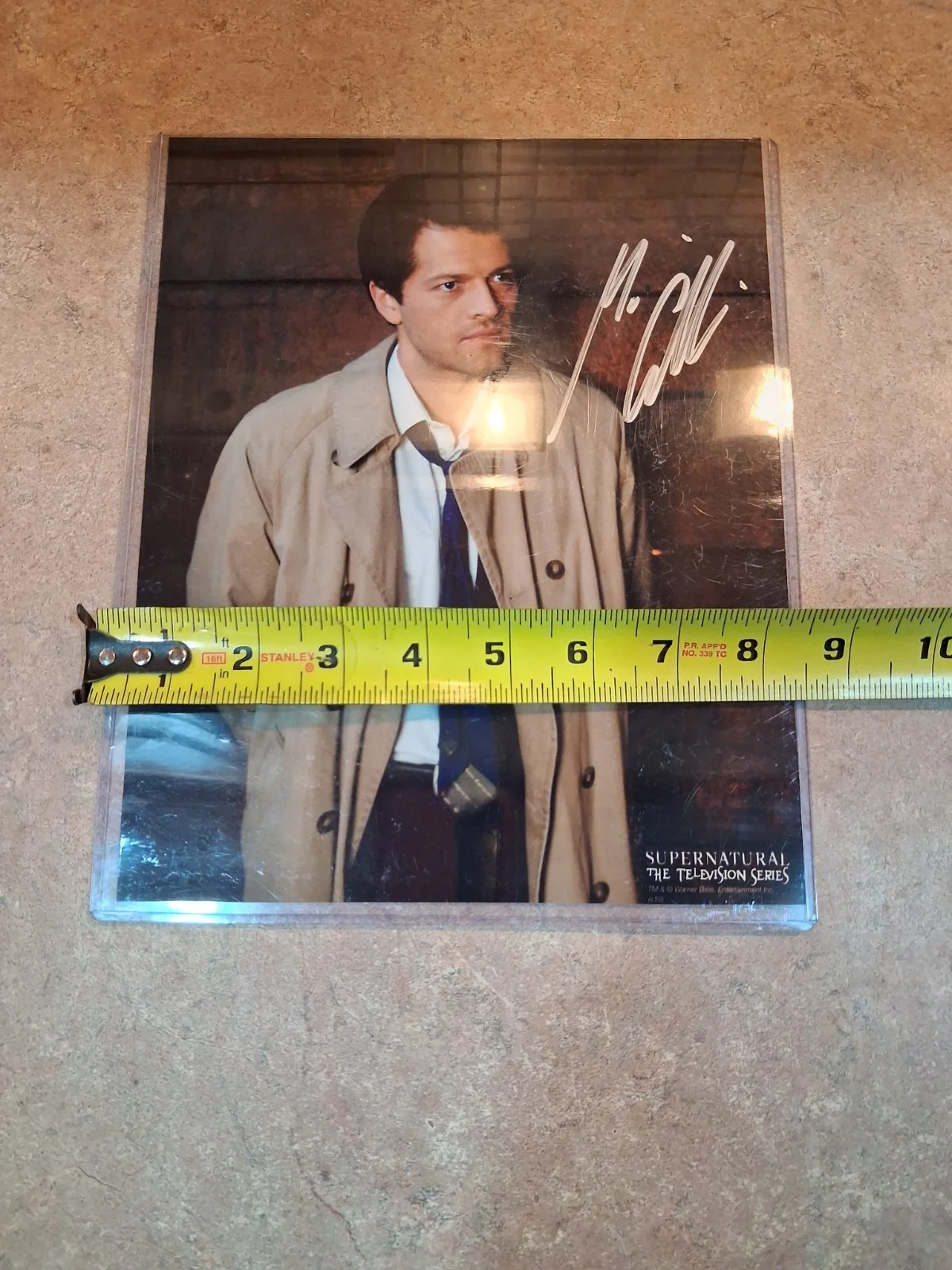 Misha Collins — SUPERNATURAL Misha Collins (Castiel) AUTOGRAPHED 8x10 Signed Photo, image 3