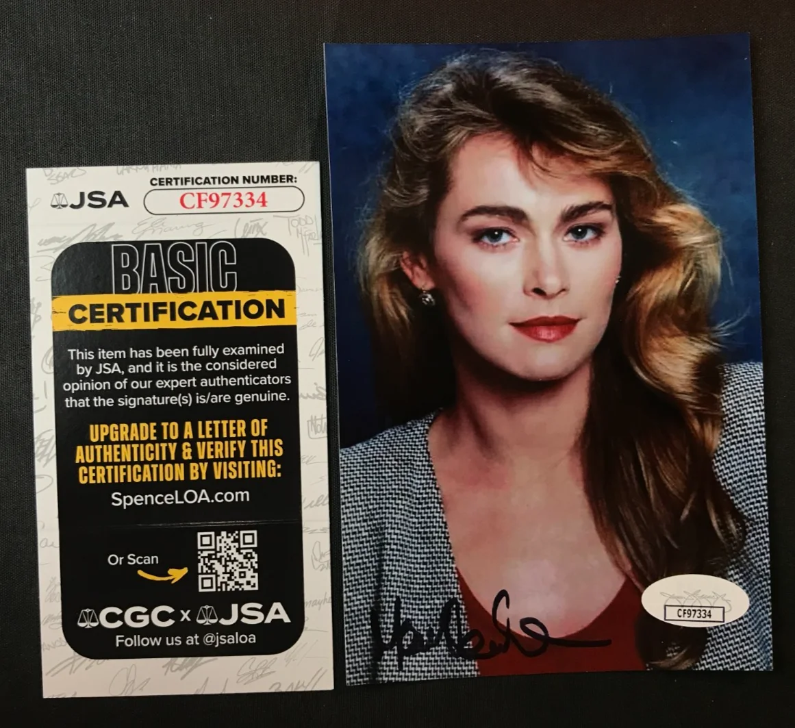 Joanna Pacula — Joanna Pacula Signed 6x4 Color Photo JSA AUTO Polish Actress/Model "Gorky Park"!