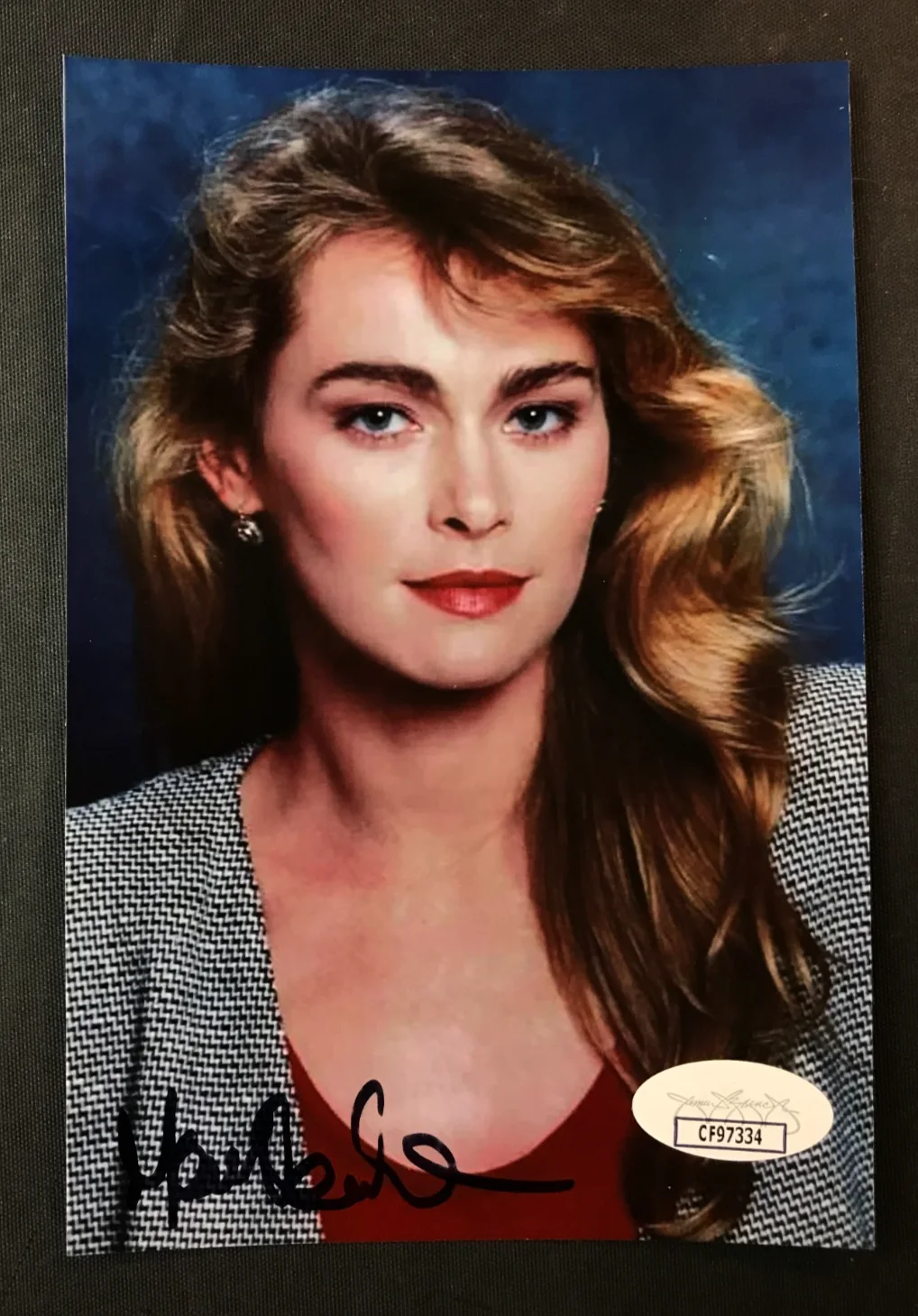 Joanna Pacula — Joanna Pacula Signed 6x4 Color Photo JSA AUTO Polish Actress/Model "Gorky Park"!, image 2