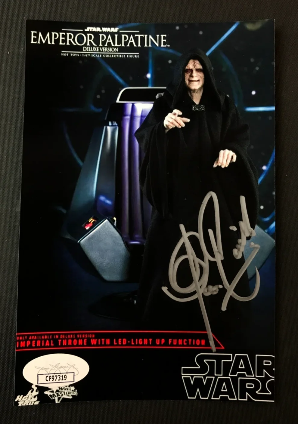 Clive Revill — Clive Revill Signed 6x4 Photograph JSA AUTO Emperor Palpatine "Star Wars" ACTOR!, image 2