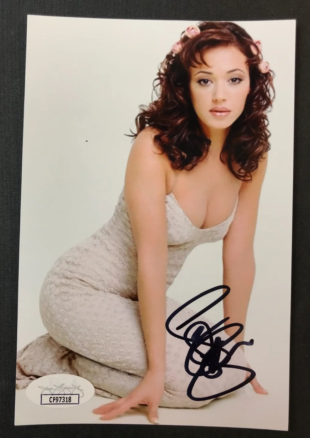 Leah Remini — Leah Remini Signed 6x4 Photograph JSA w/COA TV & Film Actress "King Of Queens"!, изображение 2