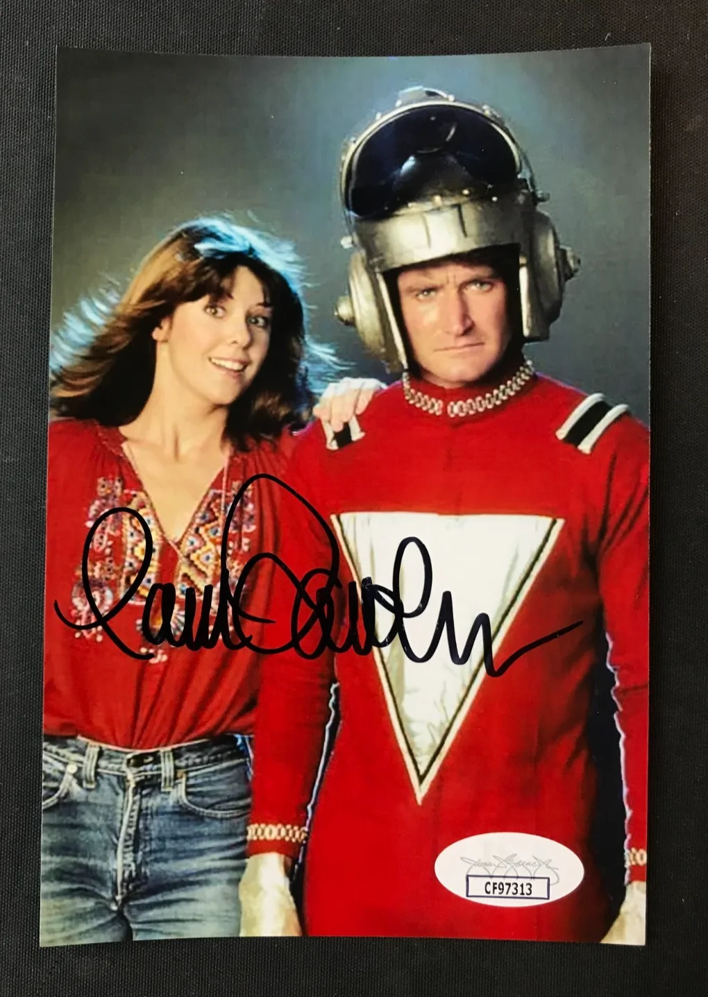 Pam Dawber — Pam Dawber Signed 6x4 Color Photo JSA Cert w/COA TV Actress "Mork & Mindy" AUTO!, изображение 2