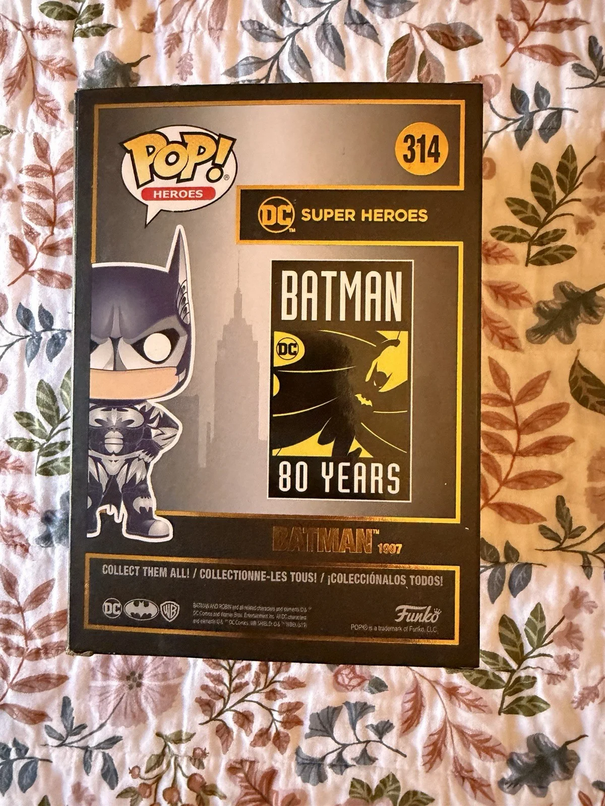 George Clooney — George Clooney Signed Autograph Batman & Robin Funko Pop Beckett COA DC COMICS, изображение 4
