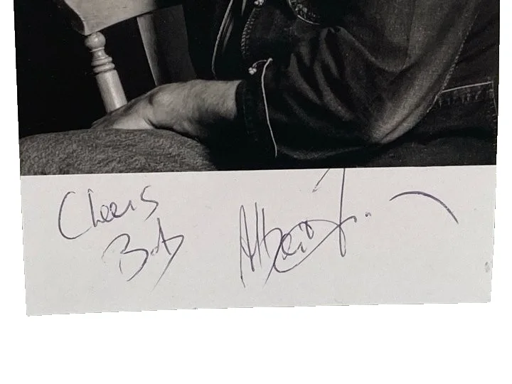 Albert Finney Signed Photo Autographed Skyfall Poirot Tom Jones Authentic, image 2