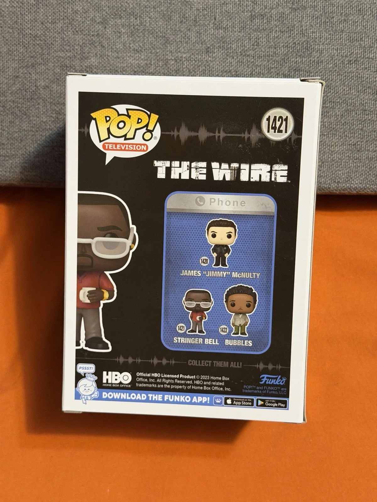 IDRIS ELBA — Idris Elba Signed The Wire Stringer Bell Funko Pop HBO BECKETT COA RARE, изображение 3