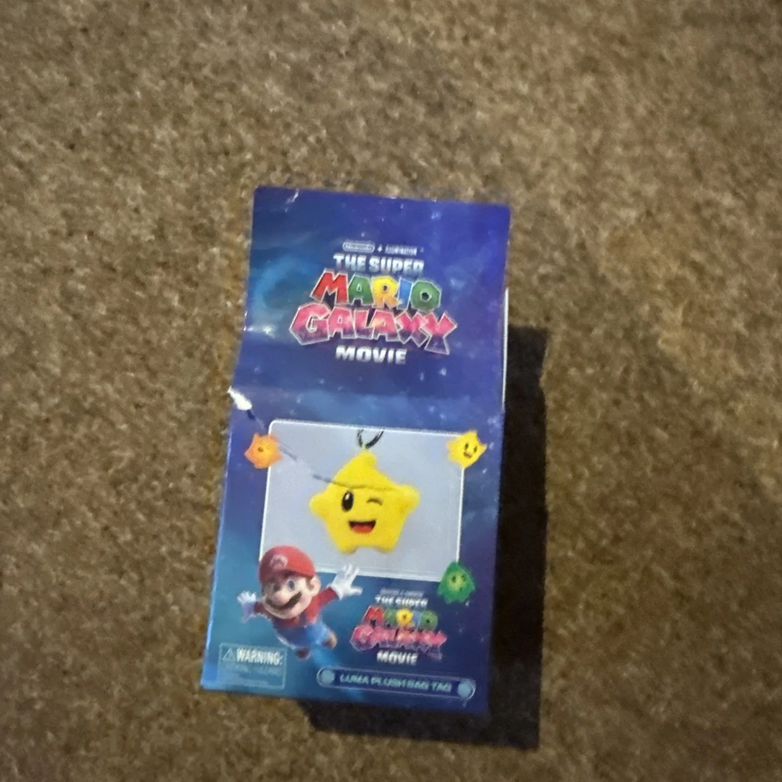 1x Super Mario Galaxy Luma Bag Key Chain 2026 Odeon Exclusive - Yellow, image 2