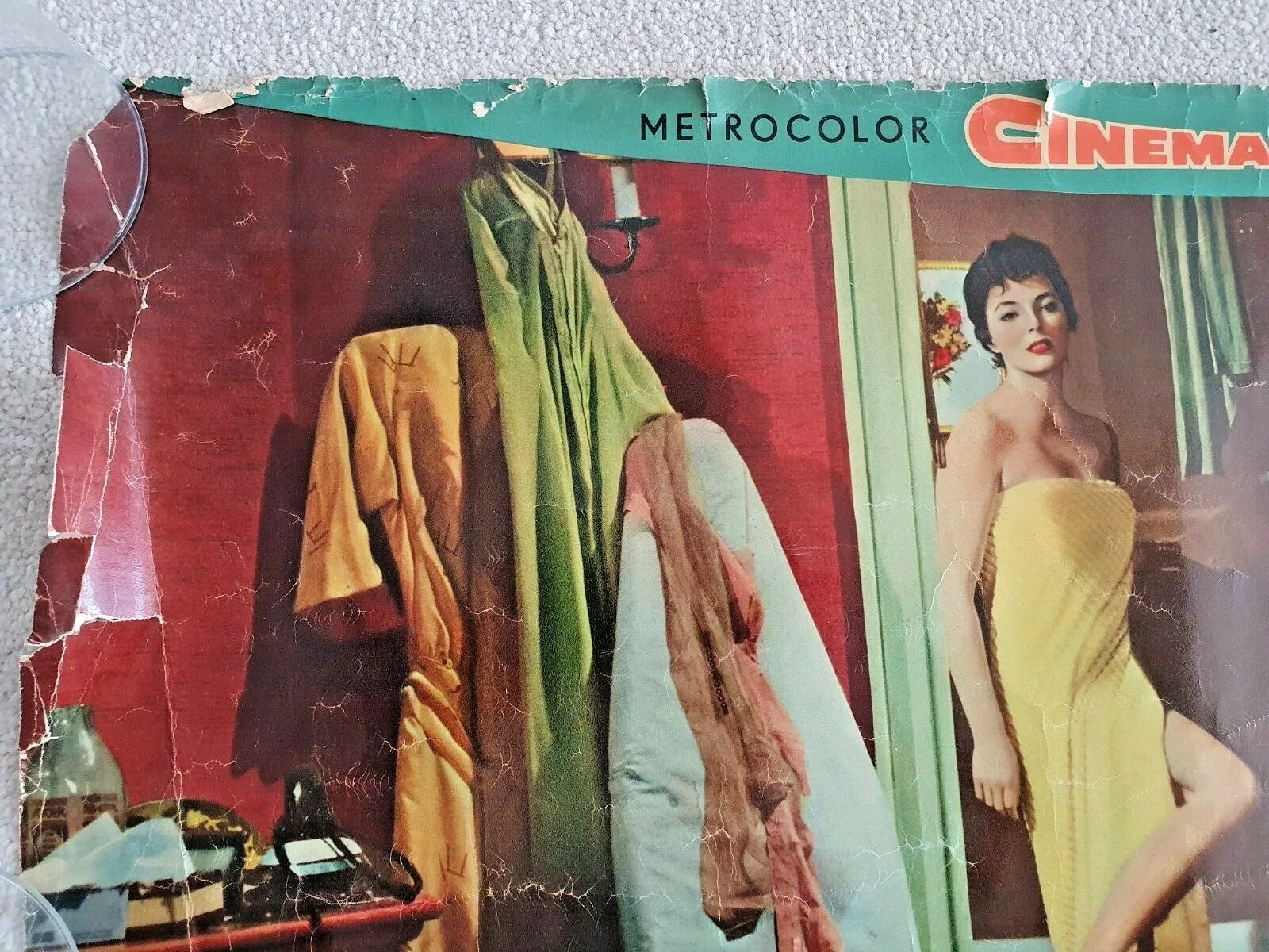 THE OPPOSITE SEX ORIGINAL 1956 ITALIAN FOTOBUSTA POSTER - JOAN COLLINS, изображение 2