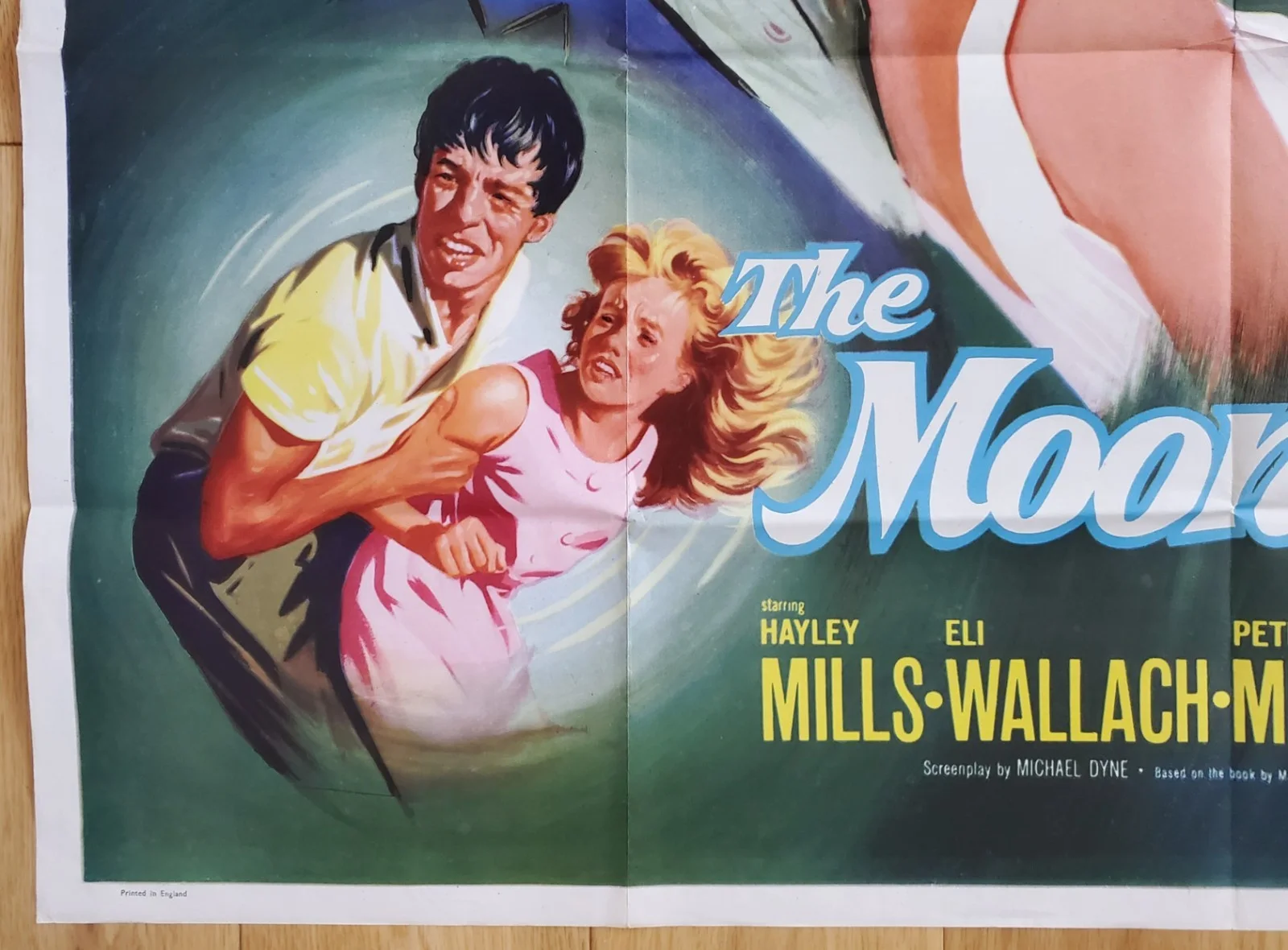 THE MOON SPINNERS VINTAGE ORIGINAL 1964 UK POSTER 30"x40" - HAYLEY MILLS, DISNEY, изображение 5