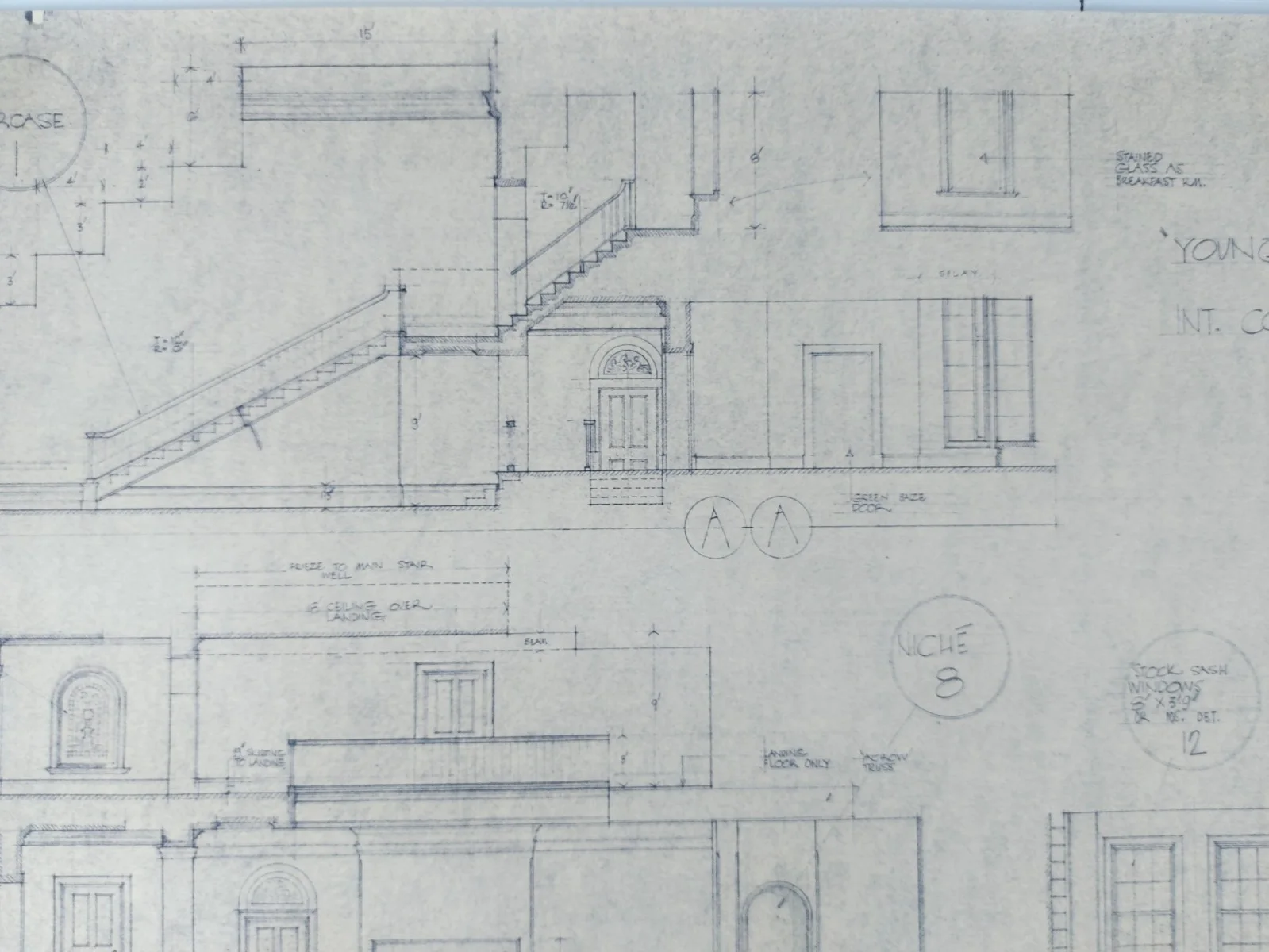 YOUNG WINSTON 1972 ORIGINAL PRODUCTION LARGE SET DRAWING 30"X43" ATTENBOROUGH.R, изображение 3