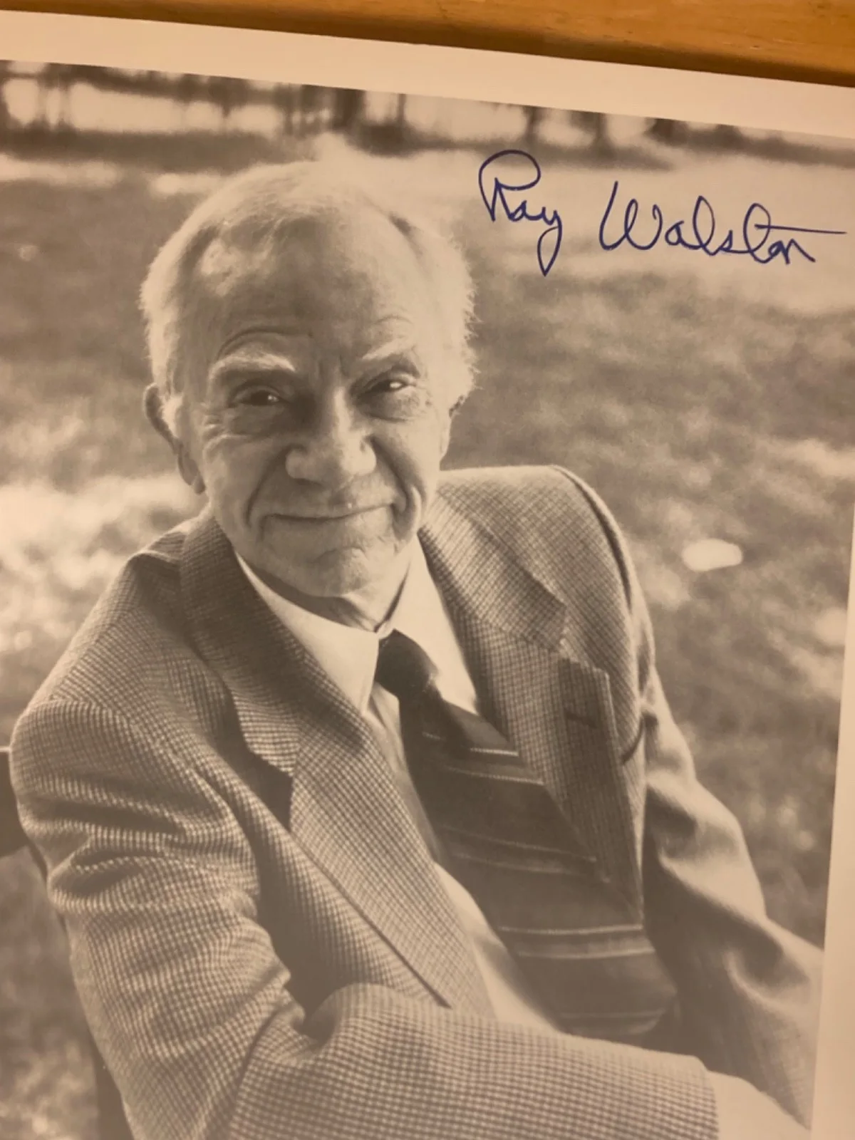 Hand SIGNED Ray Walston 8x10 Vintage Photo - My Favorite Martian, Fast Times etc, изображение 3