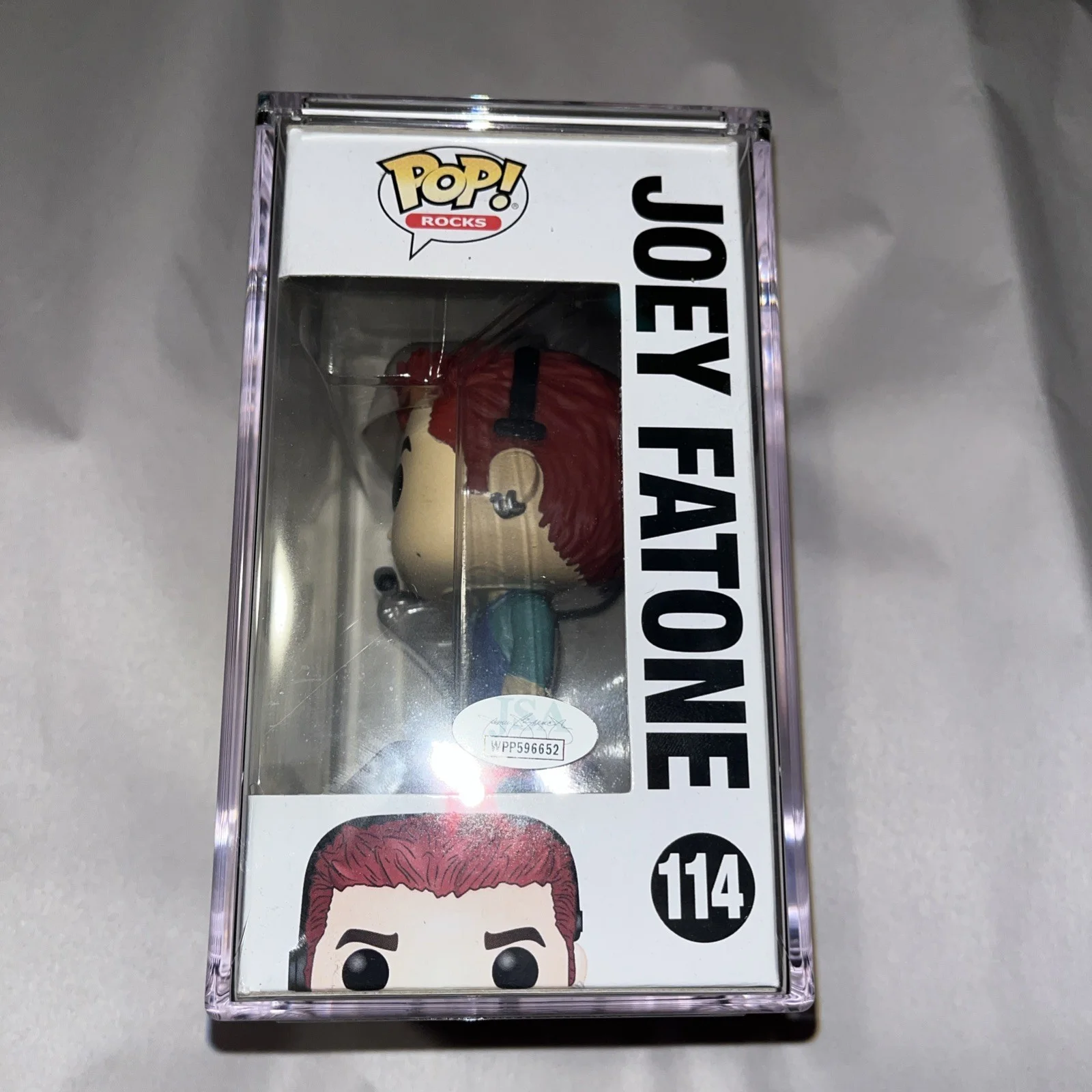 Joey Fatone Signed Funko Pop Autographed Figure Nsync Singer Boy Band JSA COA, image 2