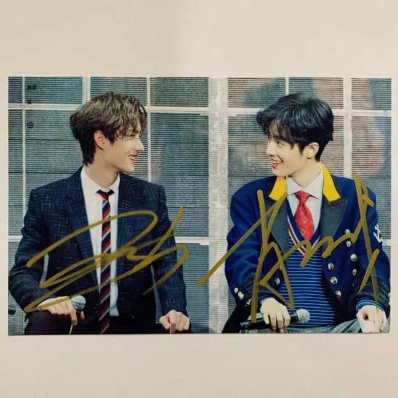 The Untamed BJYX Xiao Zhan Wang Yibo Signed Autographed Photo Chen Qing Ling, изображение 4