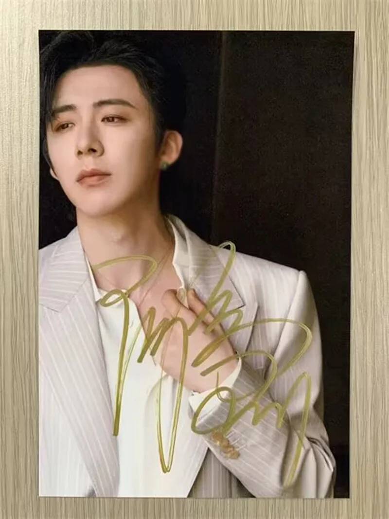 Chinese Liu Yuning Signed Autographed Photo 6", image 3