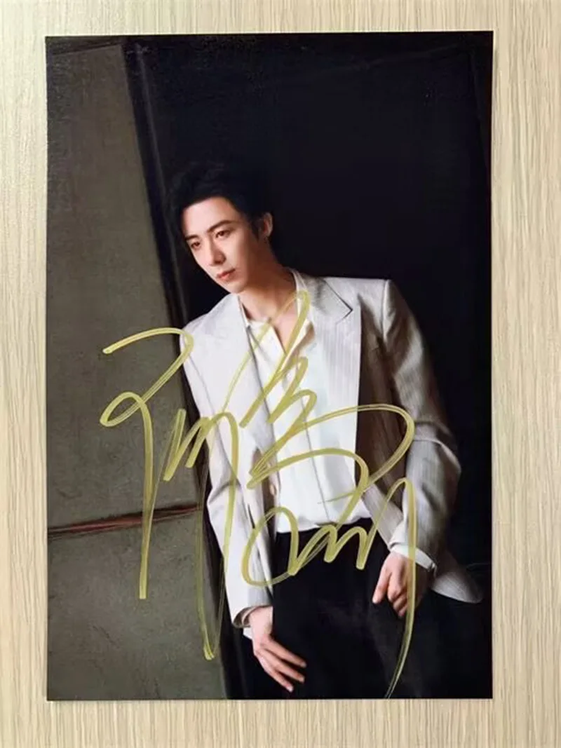 Chinese Liu Yuning Signed Autographed Photo 6", image 4