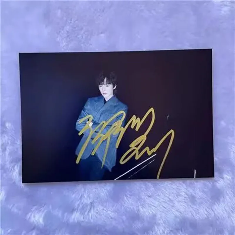 New Liu Yuning Signed Autographed Photo Autograph 6", изображение 2