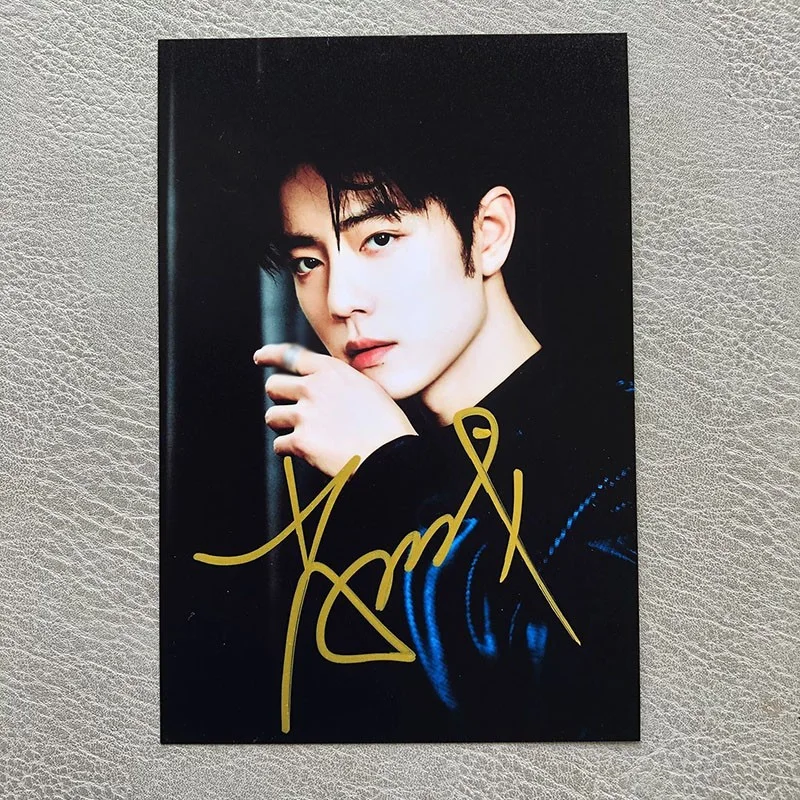 Xiao Zhan 6" Signed Autographed Photo Autograph Collection, изображение 2