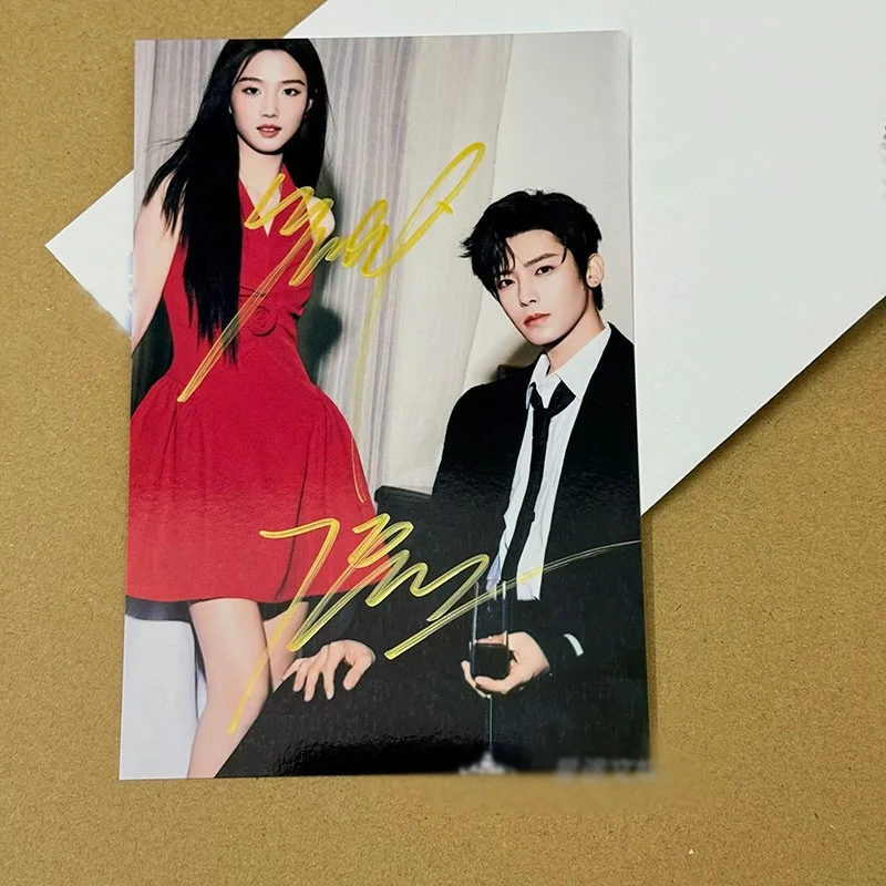 Love In The Clouds Hou Minghao Lu Yuxiao Signed Photo Autograph Photo Collection, изображение 4