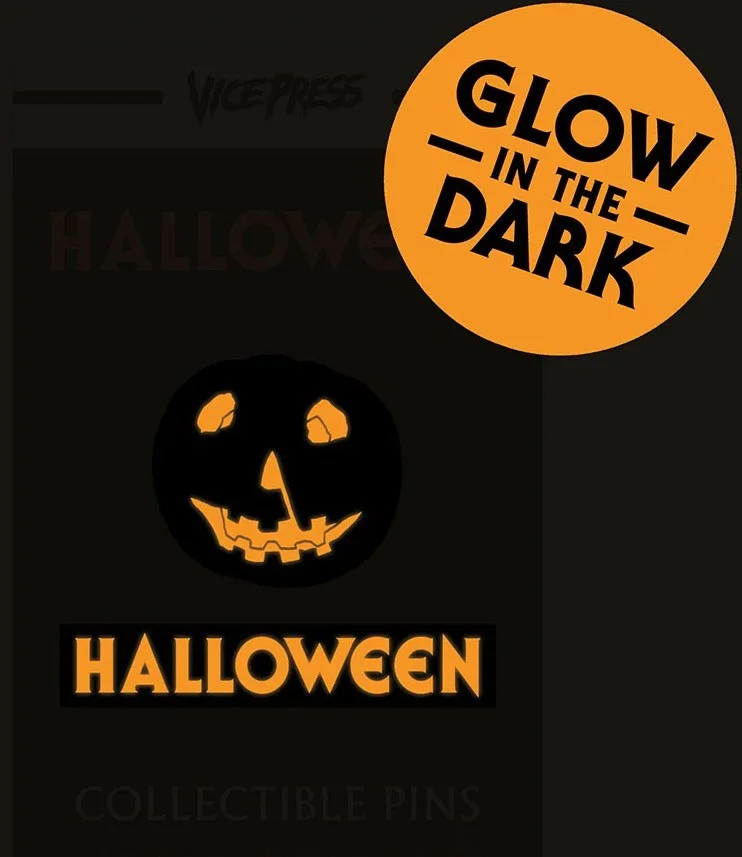 Vice Press HALLOWEEN Glow in Dark Pin Badge Set - Brand New & Sealed Florey 🎃, изображение 2