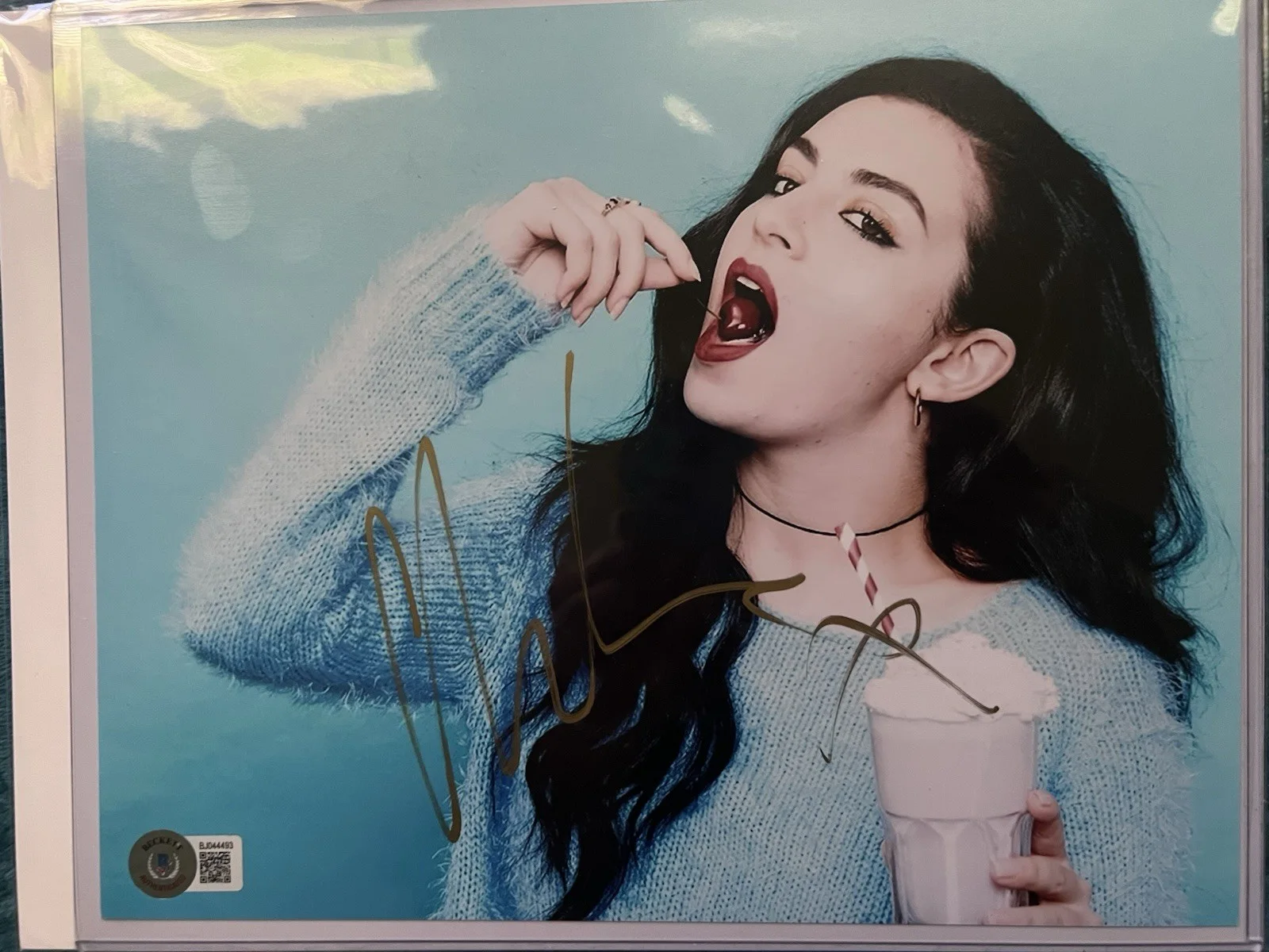 Charli xcx signed print (Authenticated), изображение 2