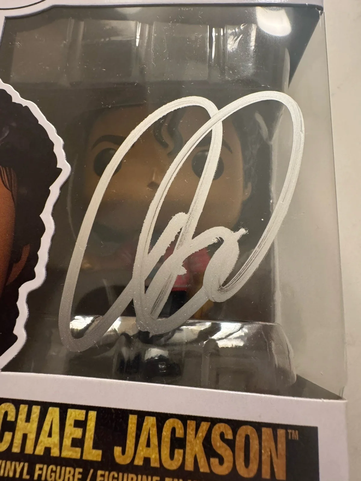 Jaafar Jackson — Jaafar Jackson Signed Autographed Michael Jackson Funko Pop PROOF PHOTO, image 2