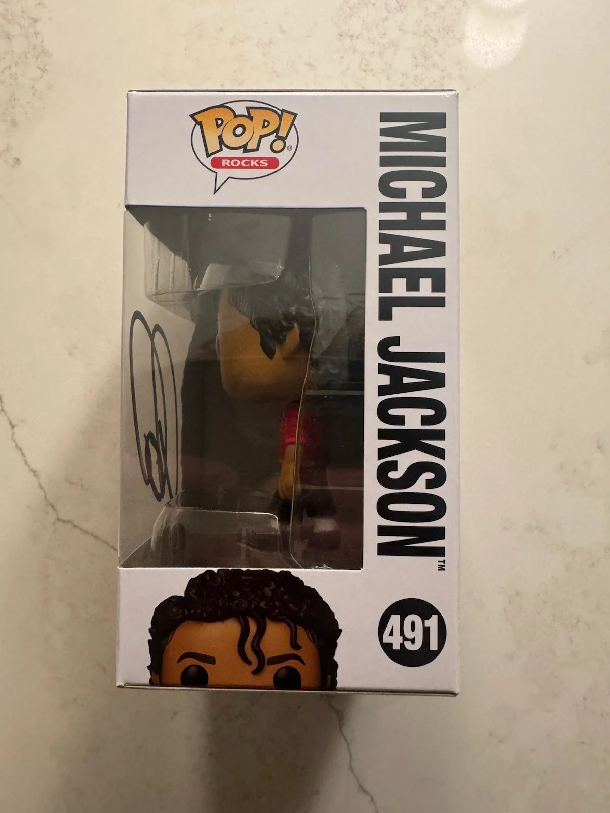 Jaafar Jackson — Jaafar Jackson Signed Autographed Michael Jackson Funko Pop PROOF PHOTO, image 3