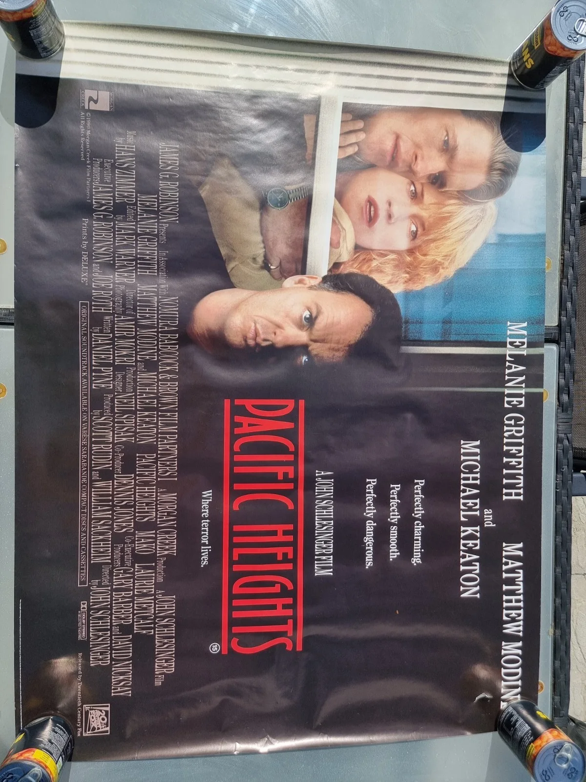 Vintage Cinema Movie Posters 16x Quad & One Sheet Job Lot 70s - 00s Genuine (A1), изображение 3